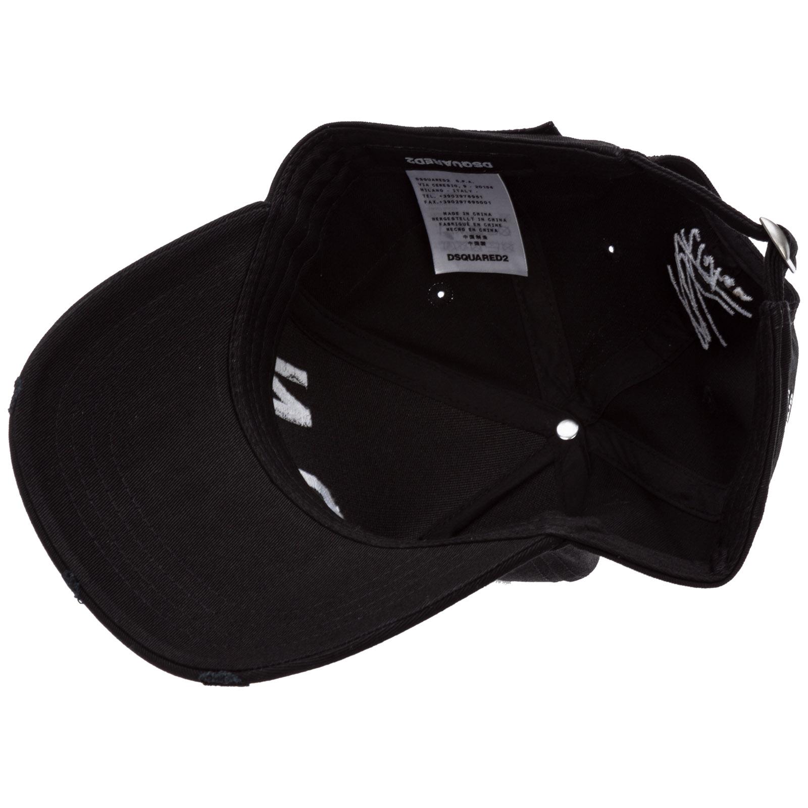 DSquared² Adjustable Men's Cotton Hat Baseball Cap Icon X Ibrahimovic in  Nero (Black) for Men | Lyst
