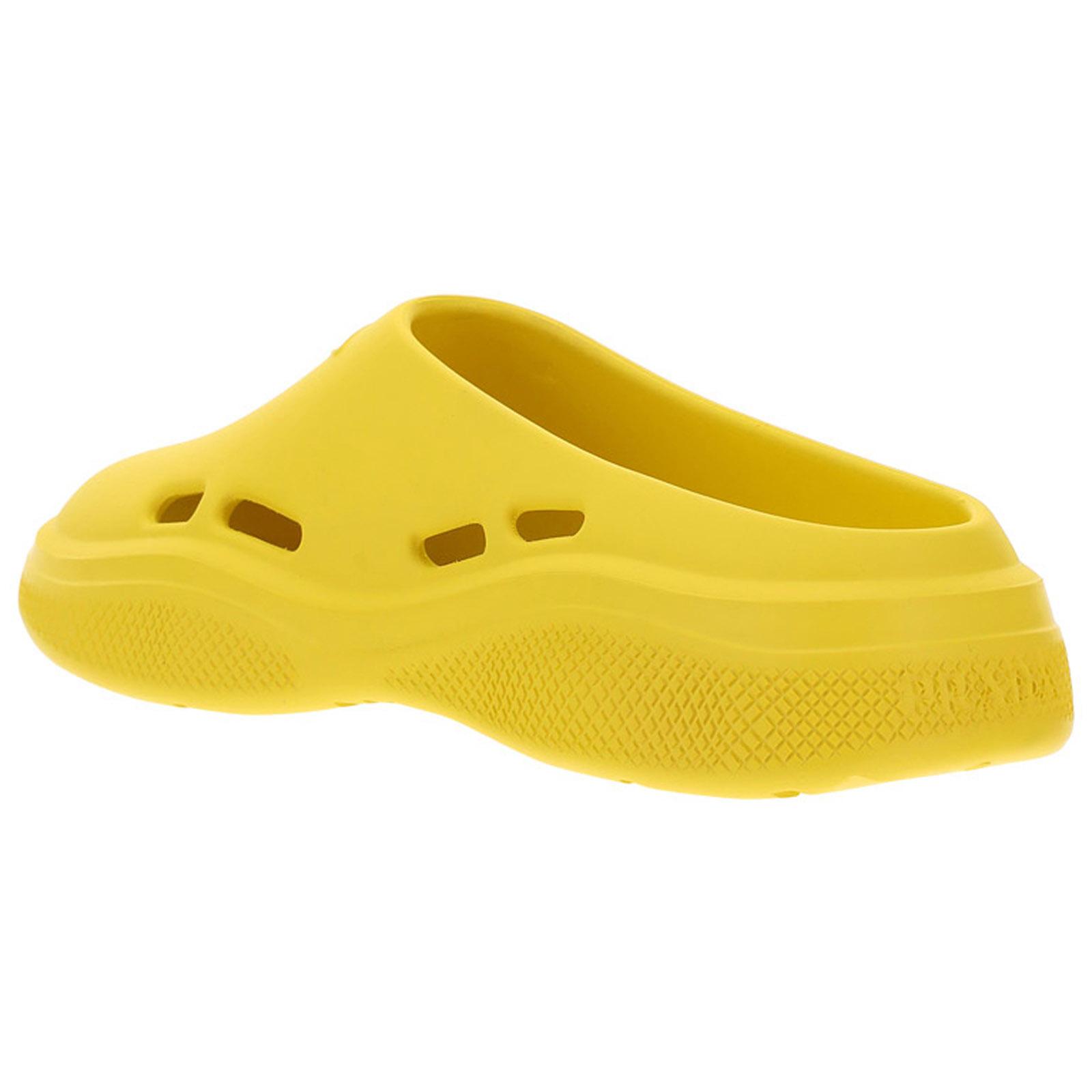 Prada Rubber Sandals in Yellow for Men 