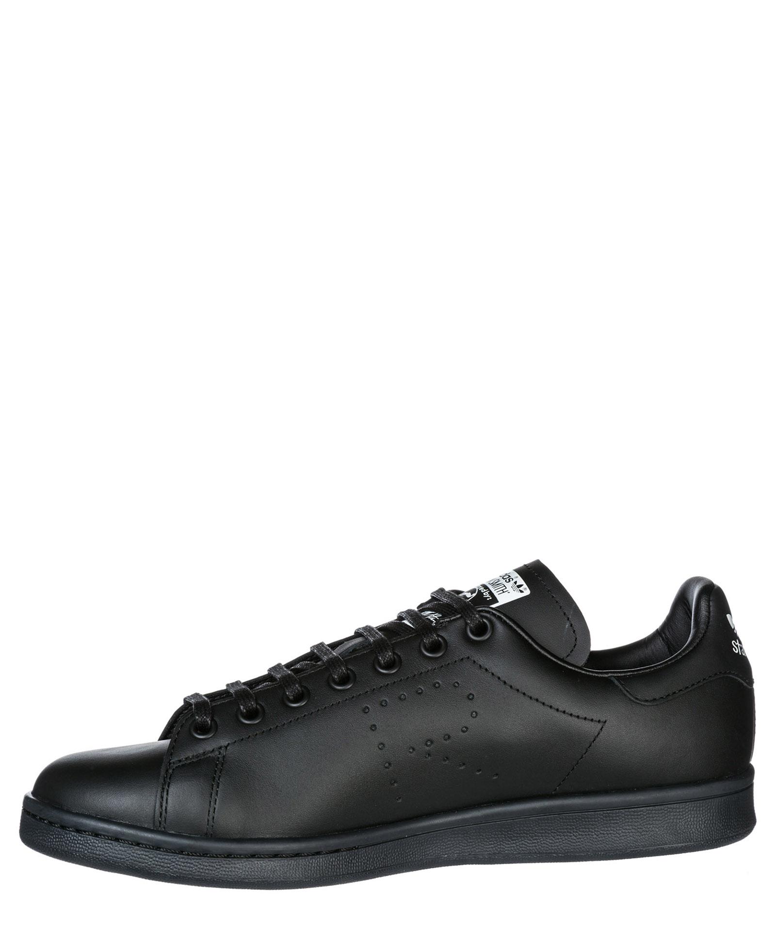 adidas By Raf Simons Stan Smith Sneakers in Black for Men | Lyst