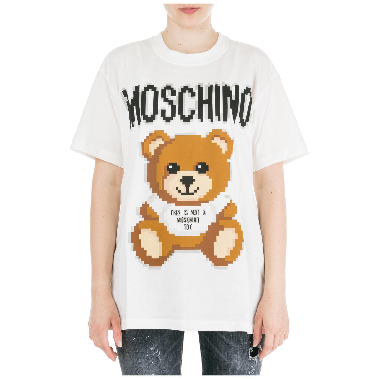 moschino t shirt women's bear