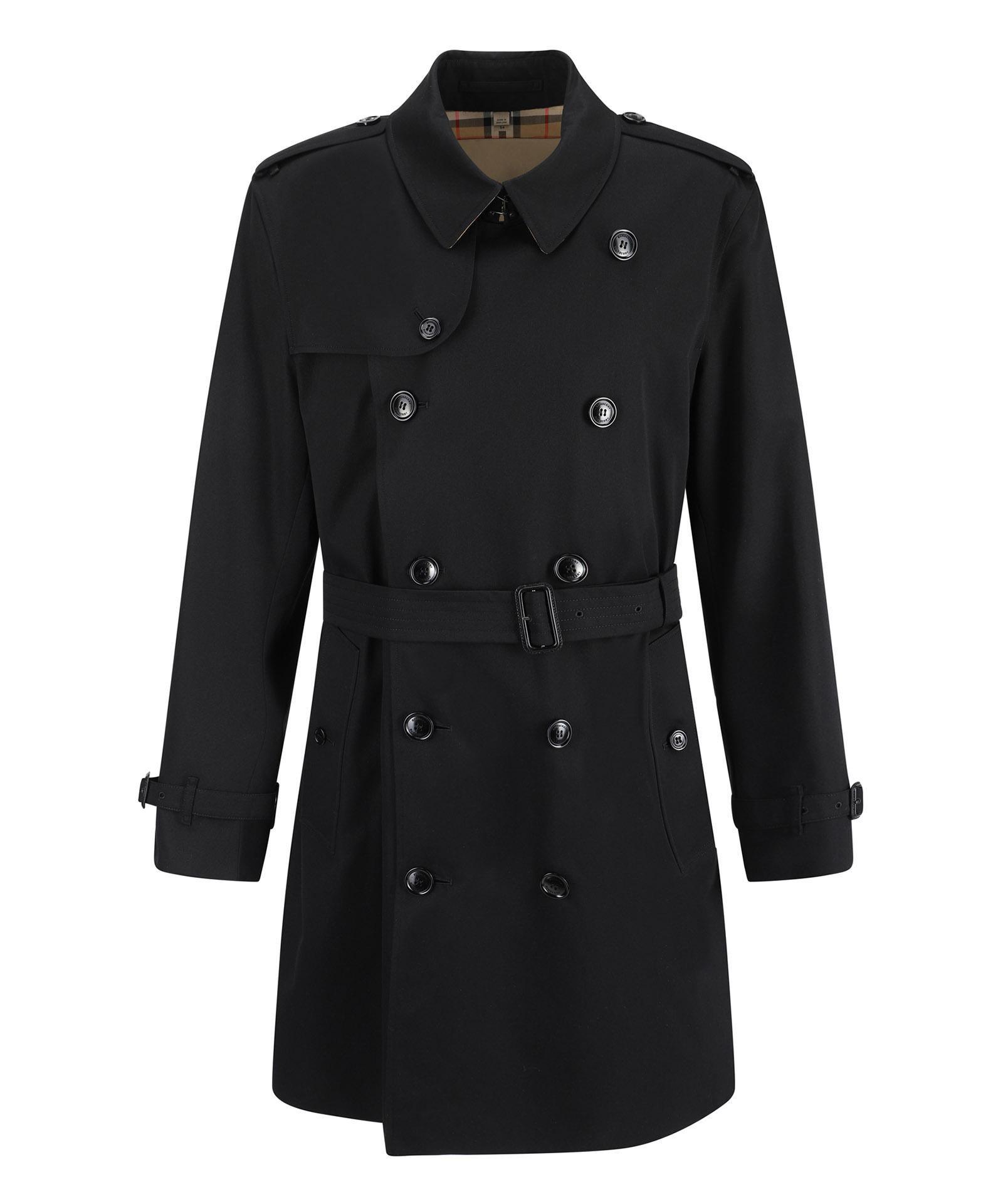 Burberry Kensington Heritage Trench Coat in Black for Men Lyst UK