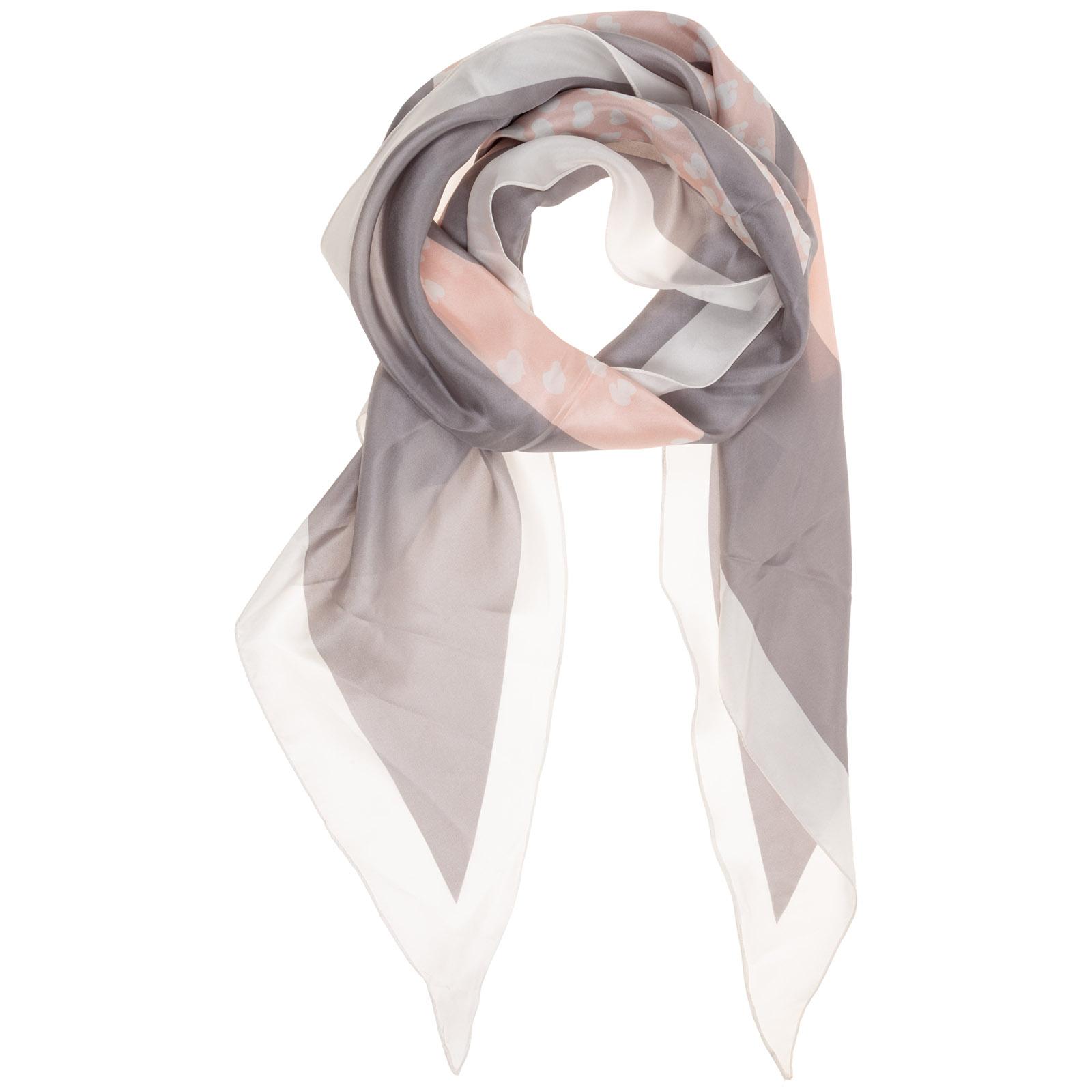 Emporio Armani Silk Foulard Scarf | Lyst UK