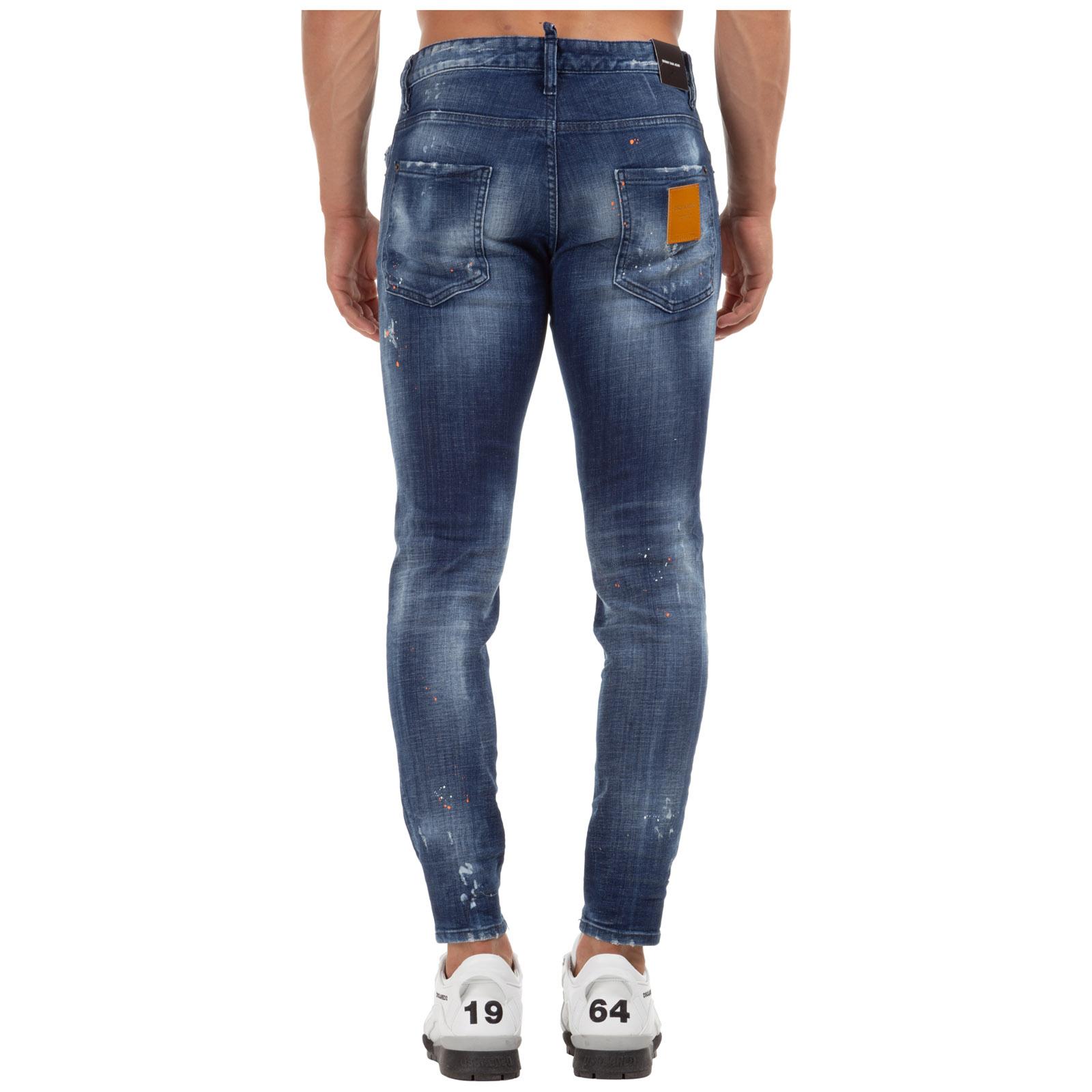 DSquaredÂ² Men's Jeans Denim Skinny in Blue for Men - Lyst