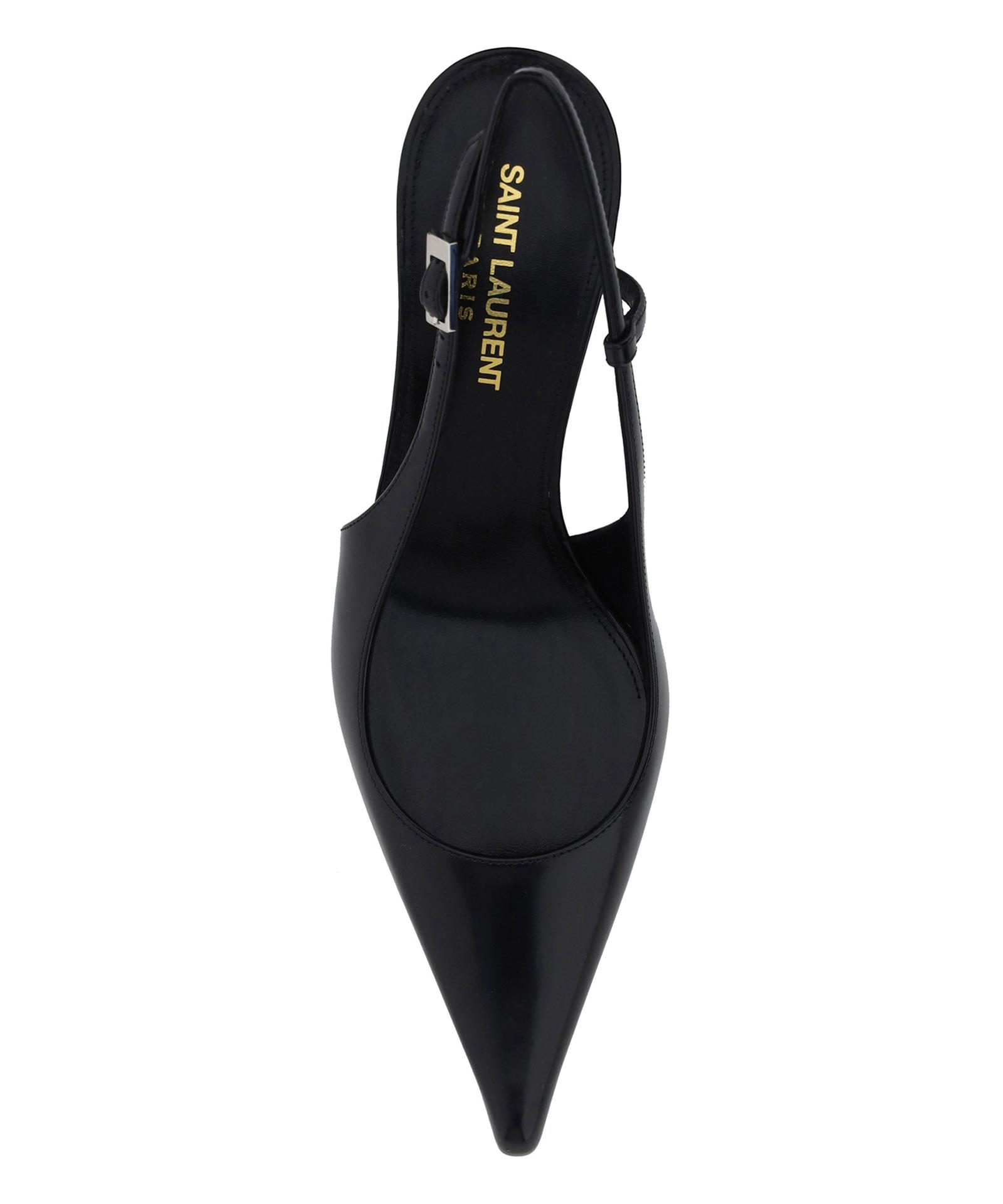 70mm Vendome Croc Embossed Pumps