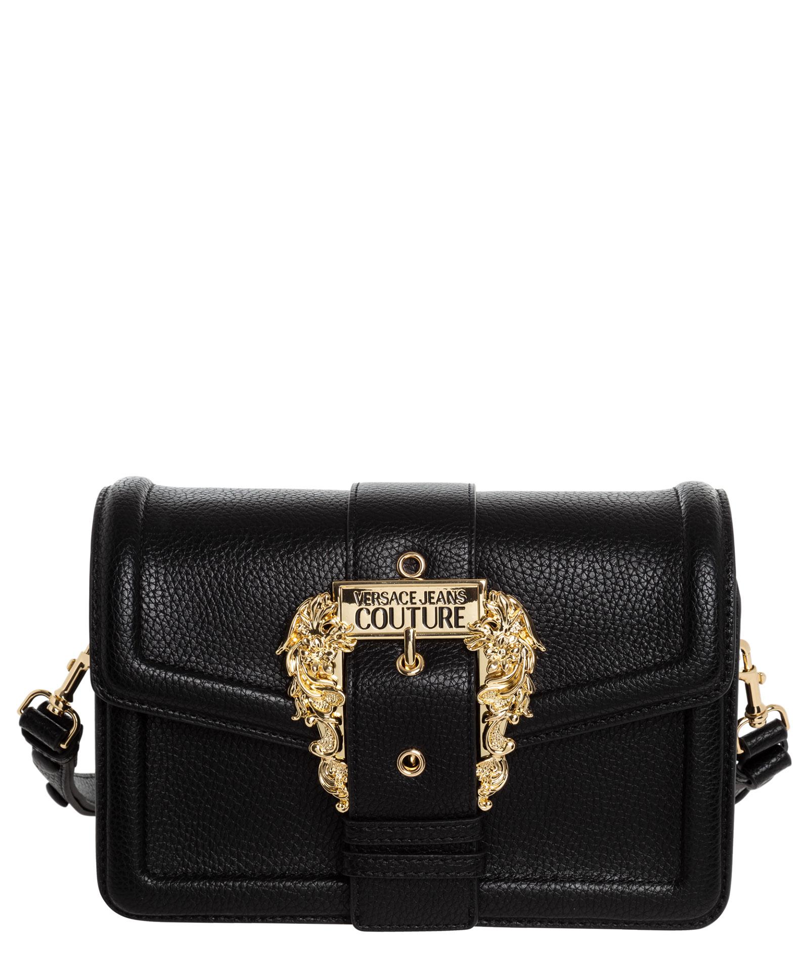 Versace Jeans Couture Couture I Shoulder Bag in Black | Lyst