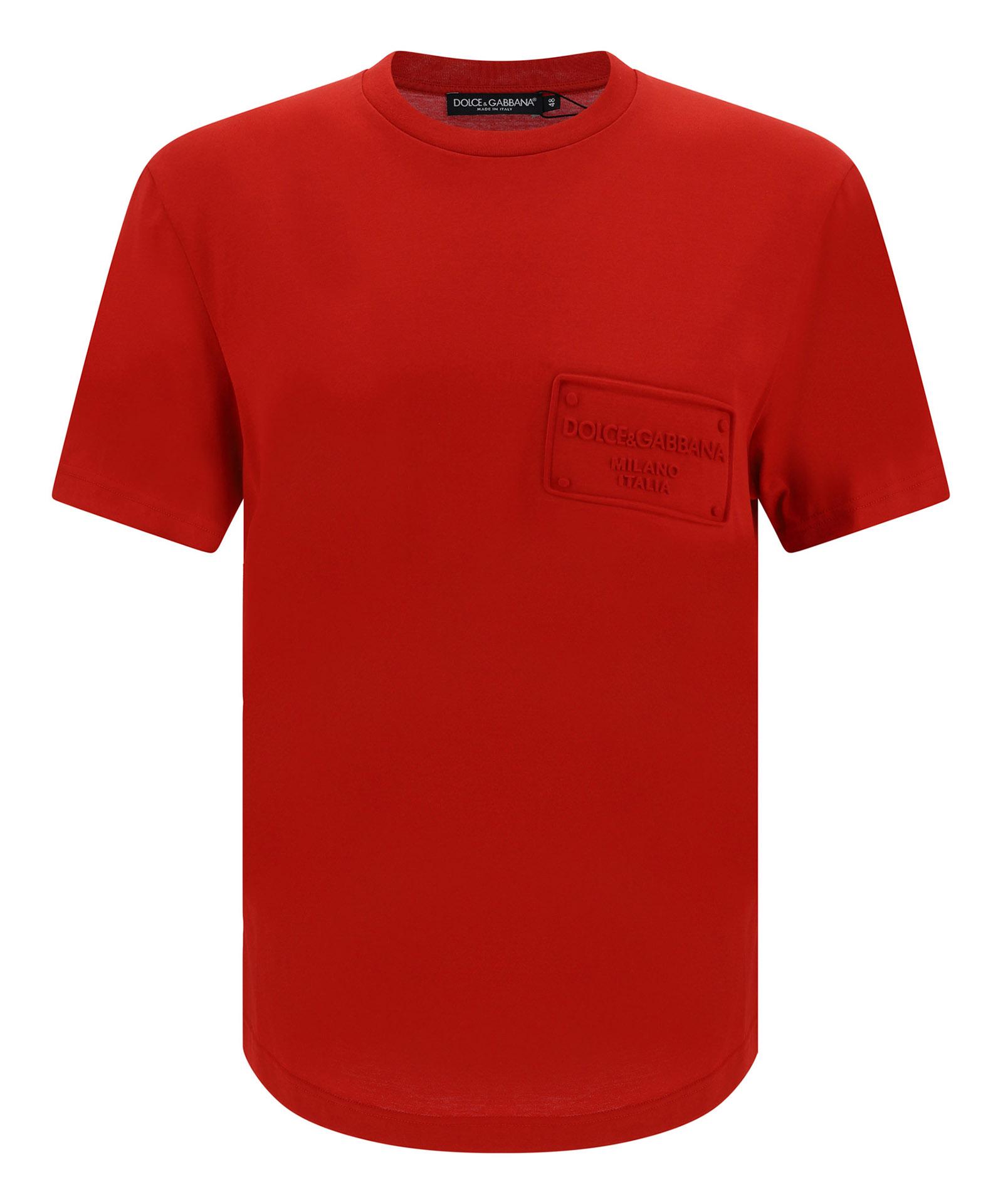 Dolce & Gabbana T-shirt in Red for Men Lyst