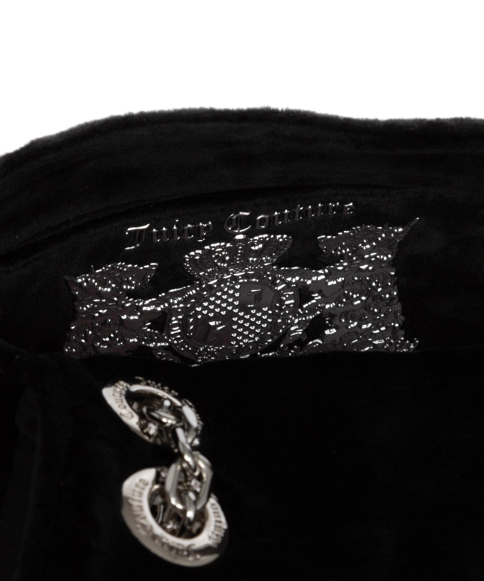 Juicy Couture Kimberly Small Shoulder Bag in Black | Lyst