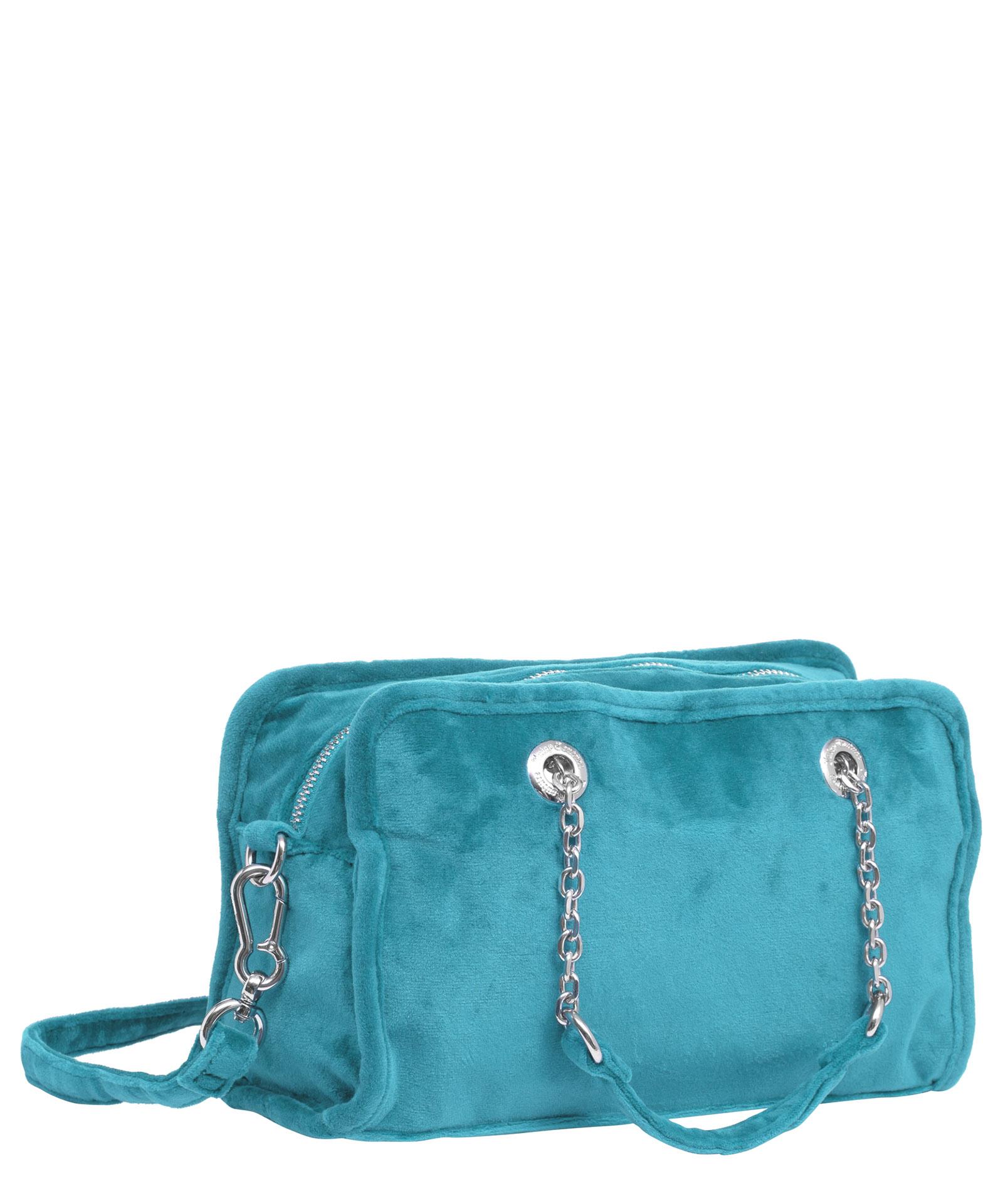 2WAY【JUICY COUTURE】Kimberly スタッズ ショルダー ポーチ 青 Juicy Couture Kimberly Small Shoulder Bag in Blue | Lyst