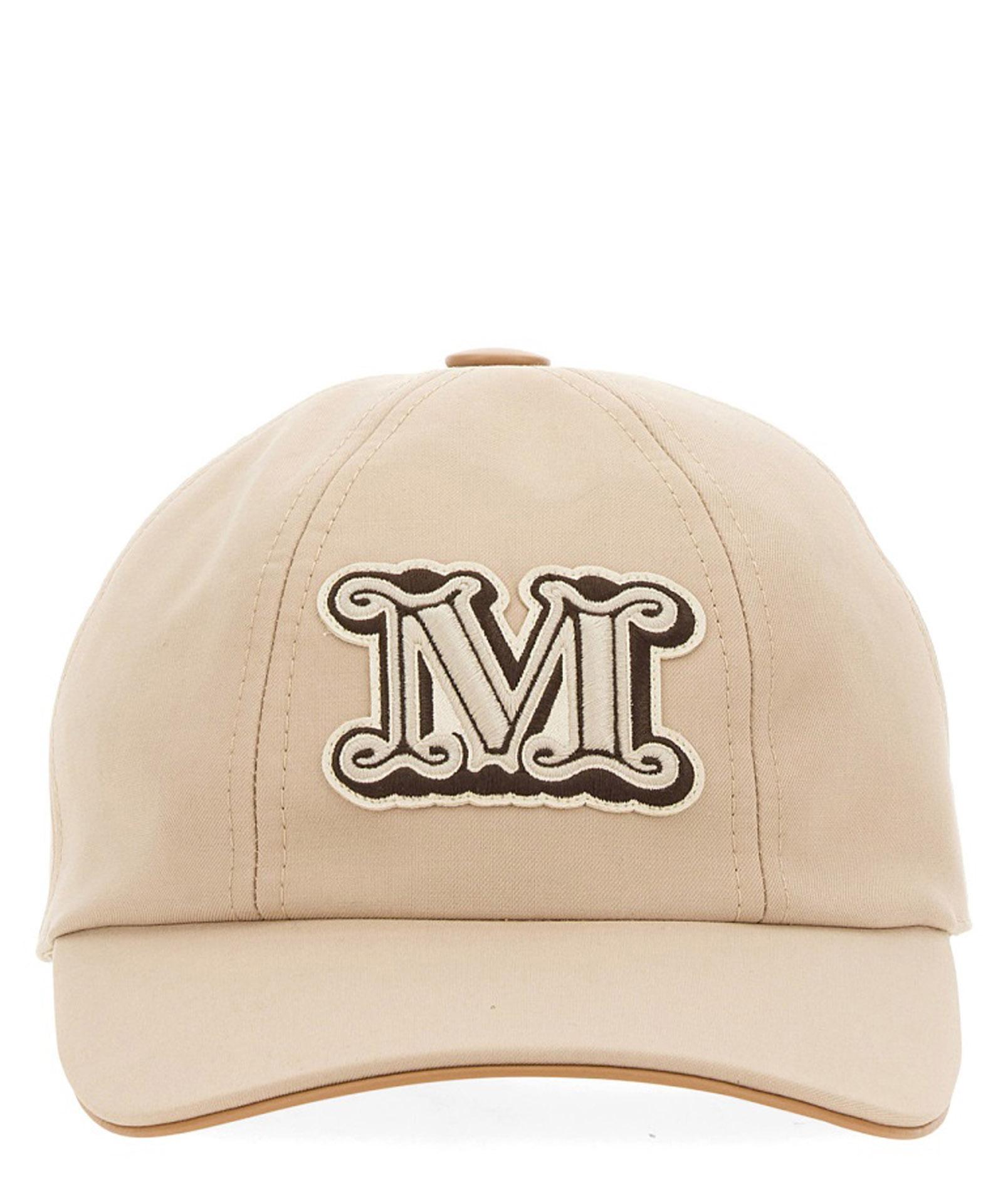 MAX MARA｜CAPS (LIBERO (14571081 002 / 14571081600 002)) Black Libero Cap by Max Mara on Sale