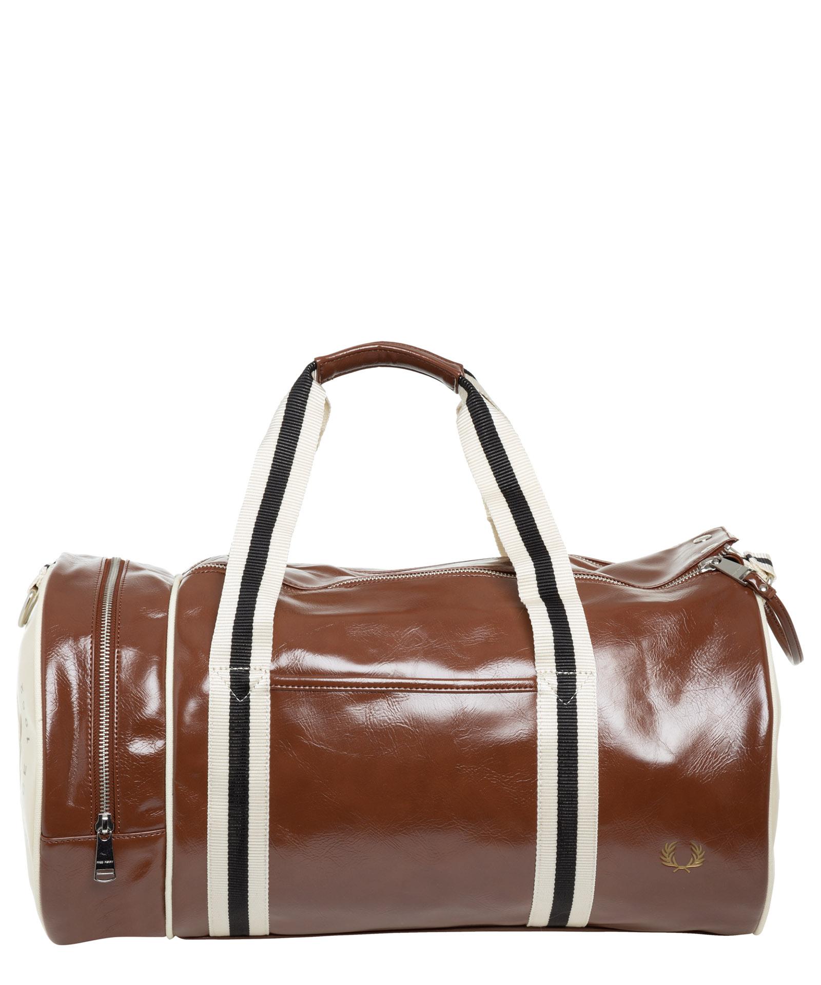 Fred Perry Laurel Wreath Gym Bag in Brown for Men | Lyst
