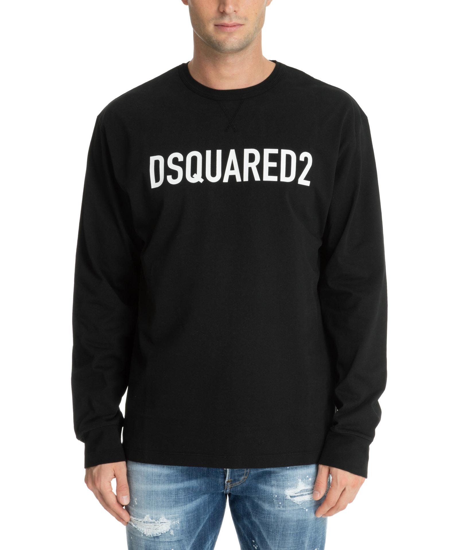 dsquared long sleeve t shirt