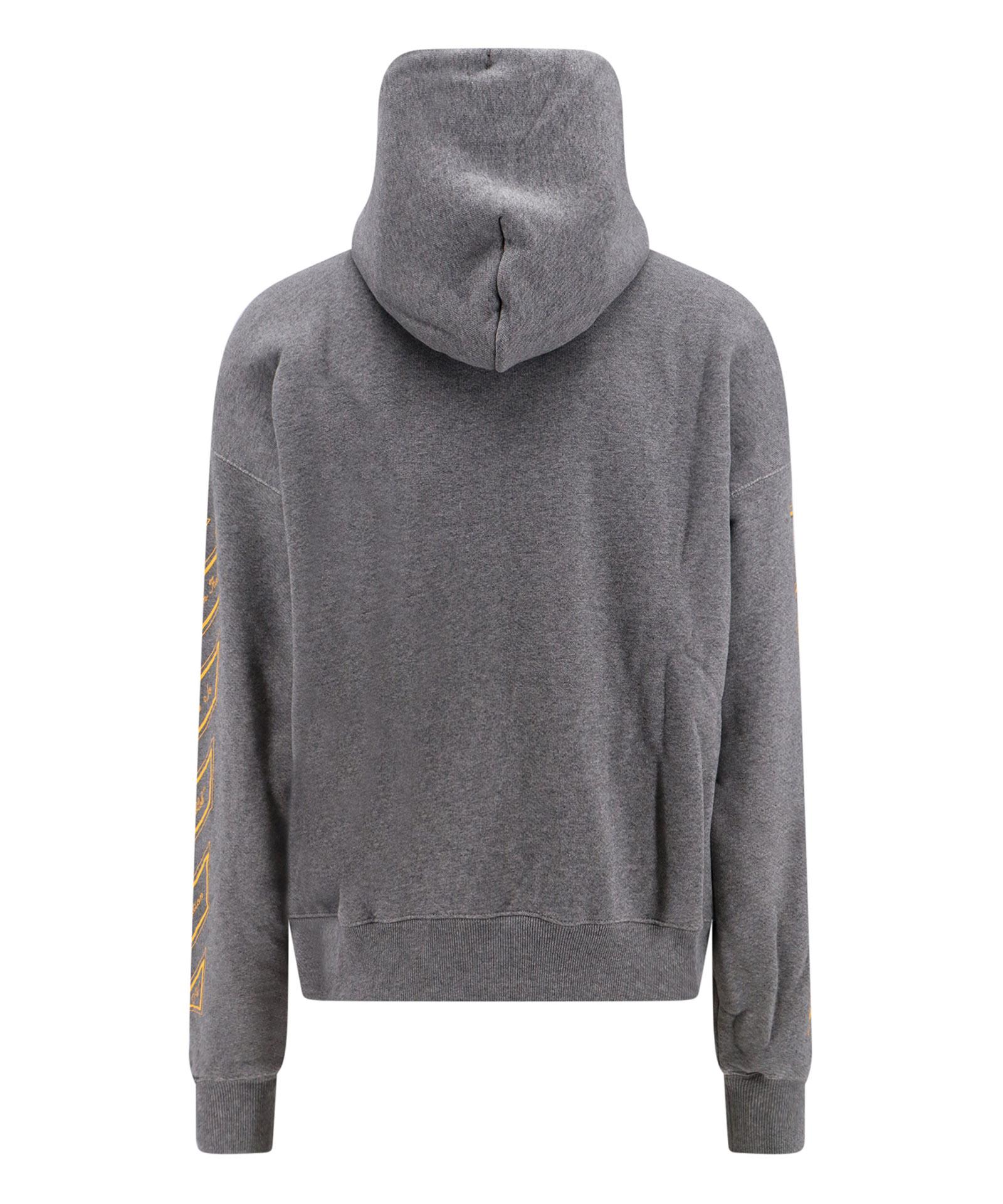 Off White c o Virgil Abloh Hoodie in Gray for Men Lyst