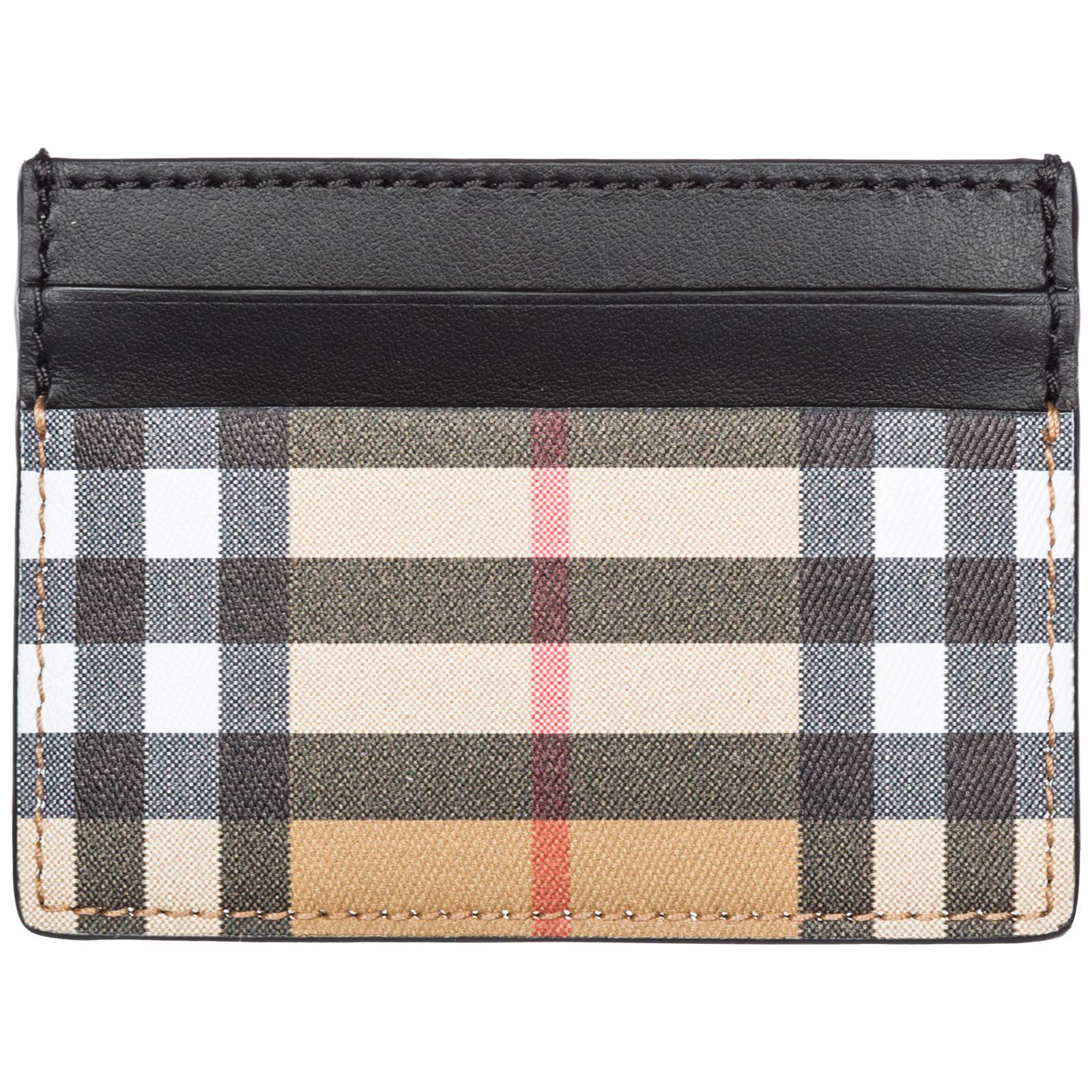 burberry card case mens