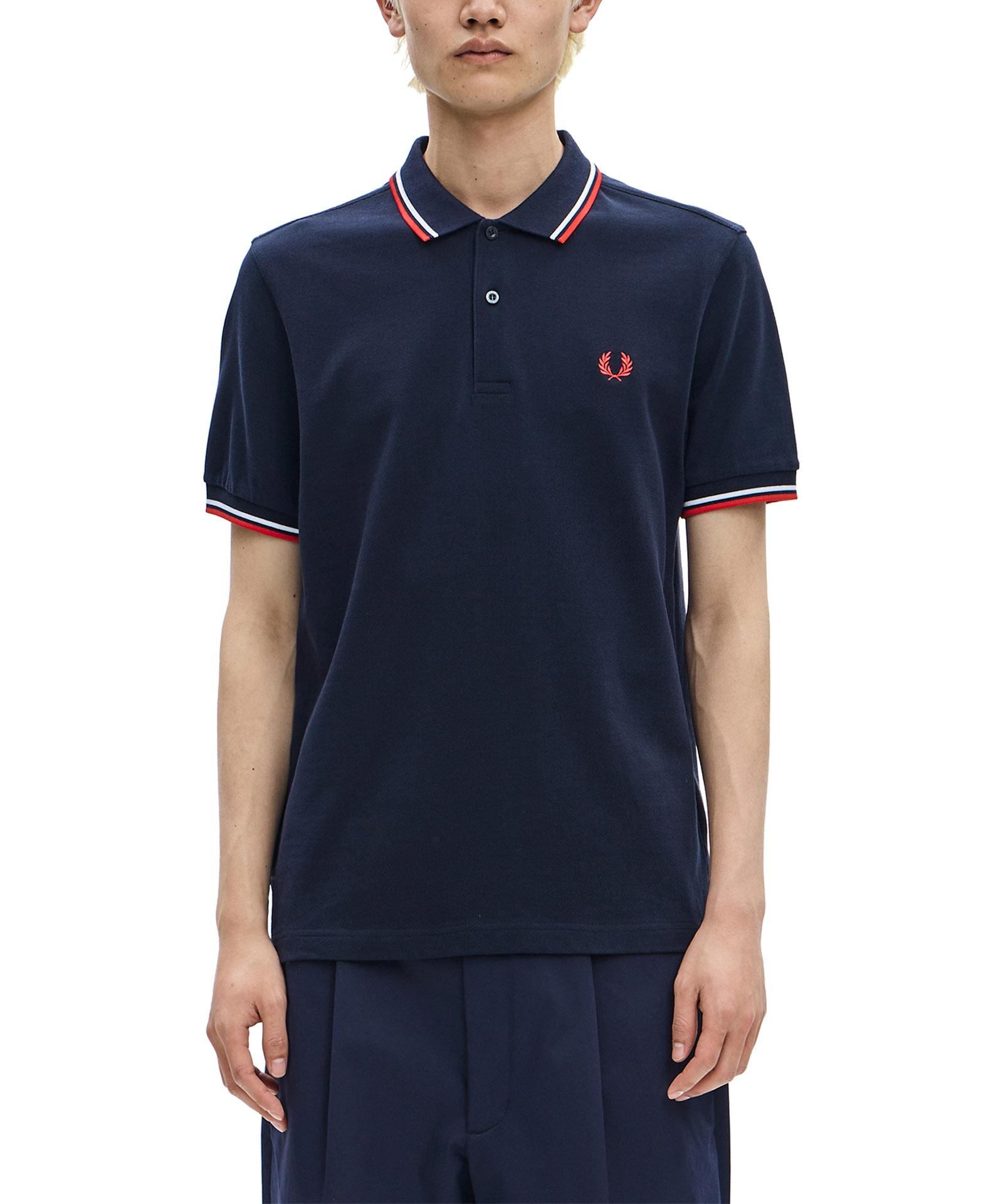 Fred Perry Polo Shirt in Blue for Men | Lyst