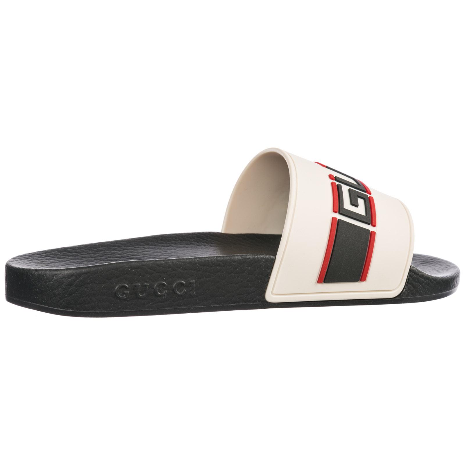 gucci ecru slides