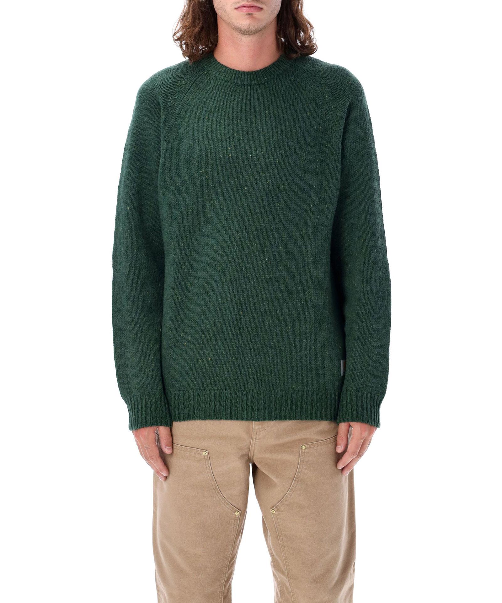 Carhartt anglistic sweater green deals