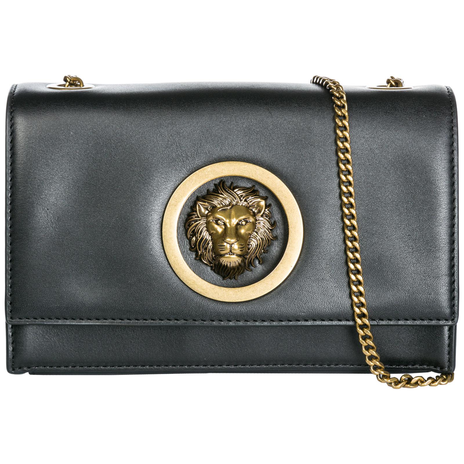 Lion Leather Bag w/ Chain – OMNIA