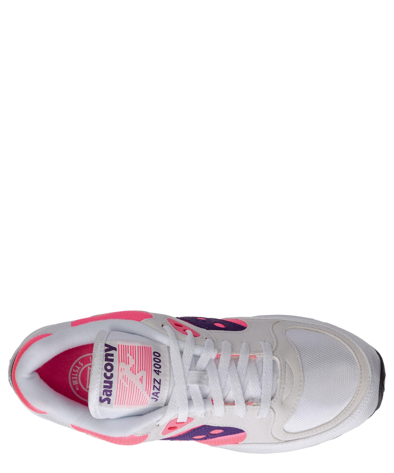 Saucony Jazz 4000 Sneakers in White (Pink) - Save 28% | Lyst