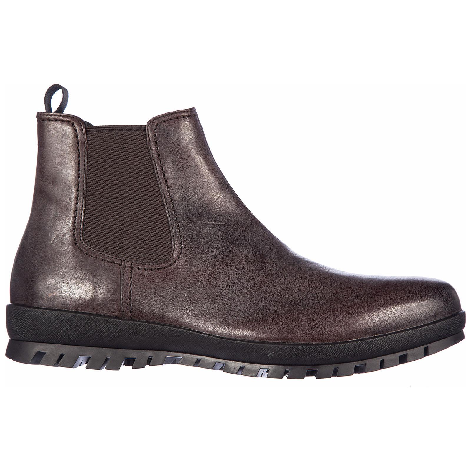 送料無料》 PRADA Leather boots (PRADA/ブーツ) 96476827+