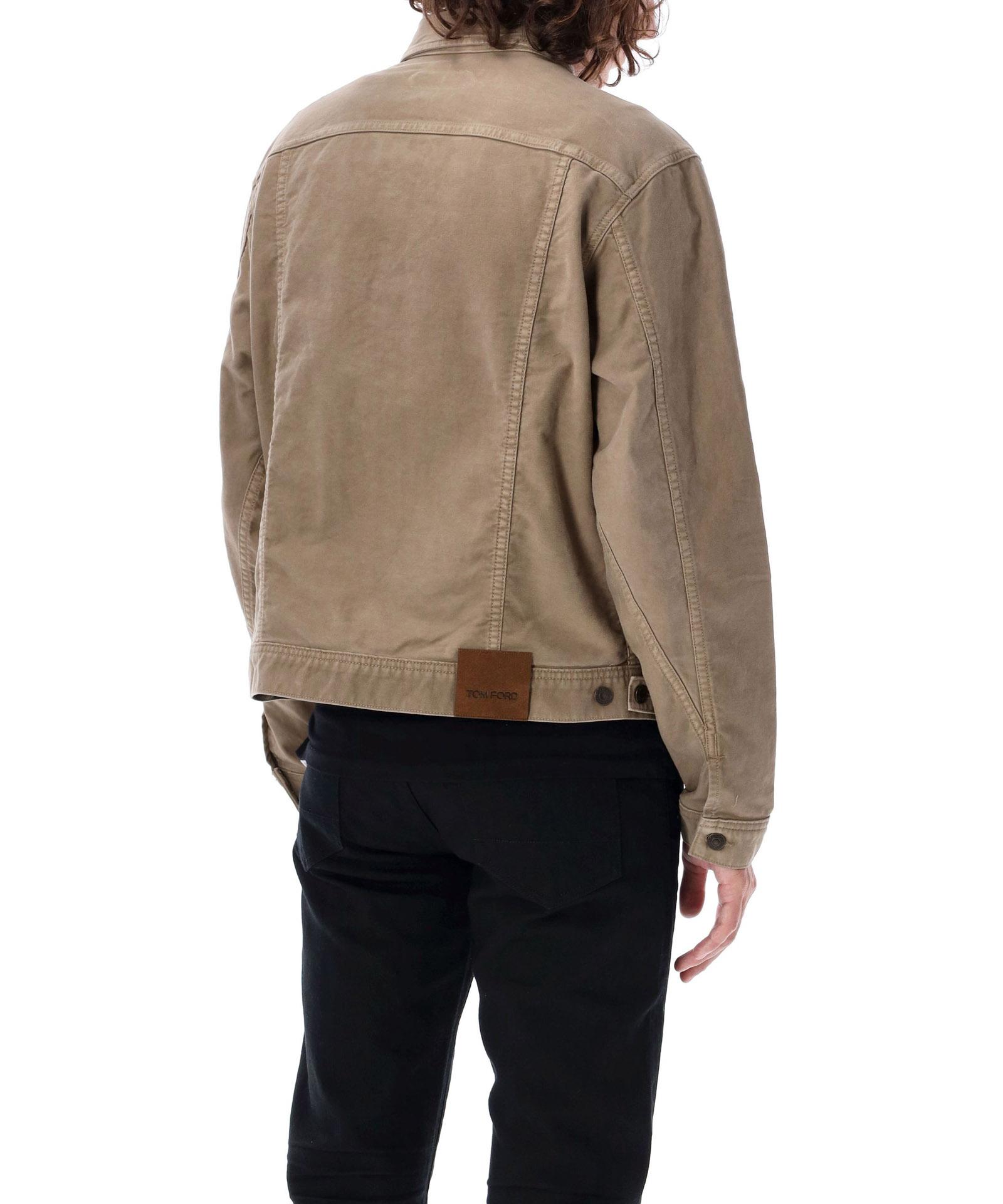 Tom Ford Moleskin Icon Jacket in Natural for Men | Lyst