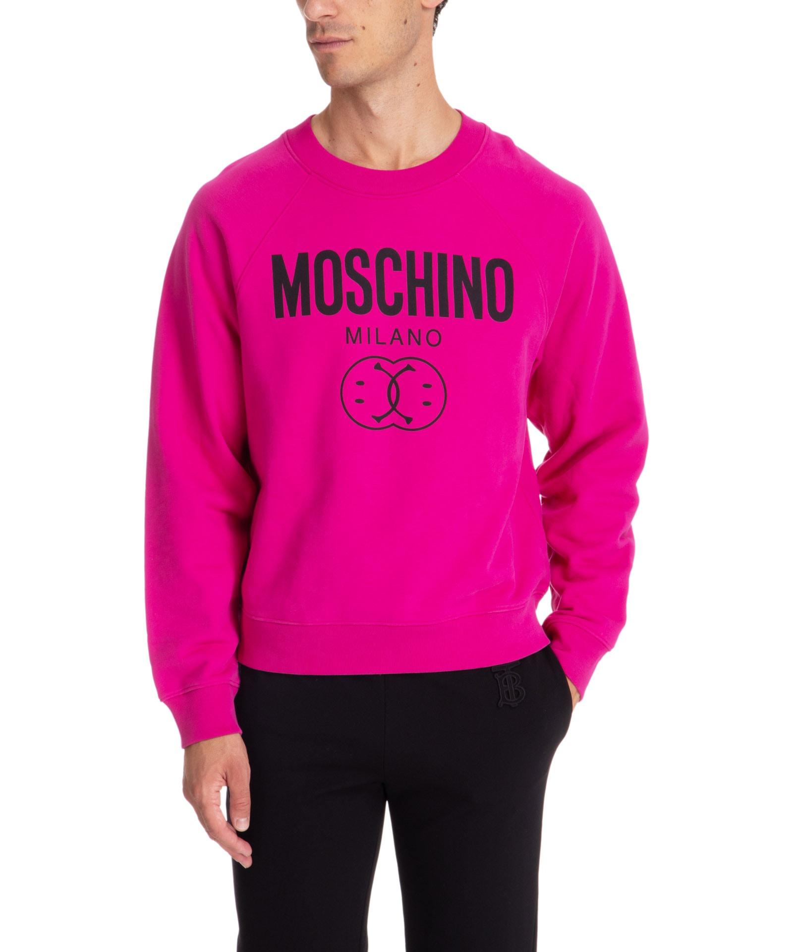 【関税&送料込】Moschino Sweatshirt With All Over Logo Mainimage.jpg