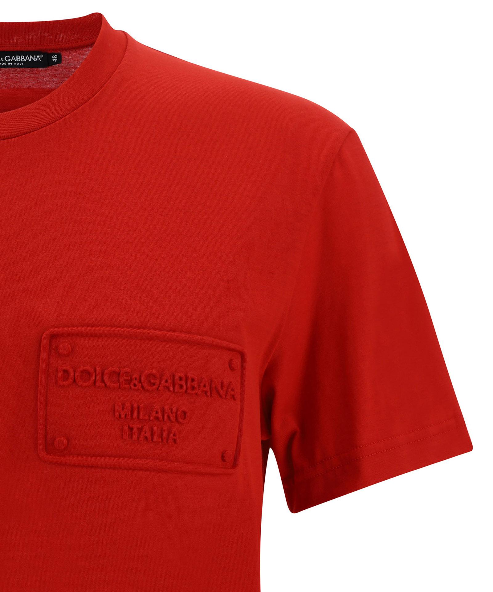 Dolce & Gabbana T-shirt in Red for Men Lyst