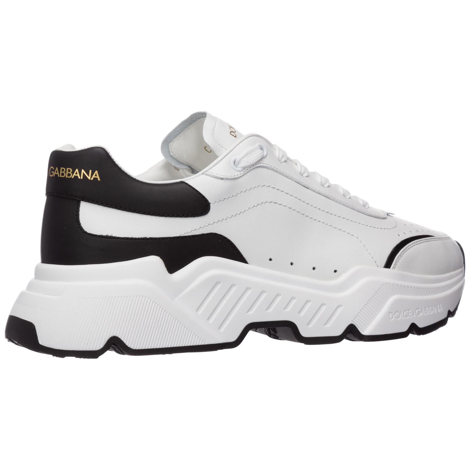 Dolce & Gabbana Leather Daymaster Sneakers In Nappa Calfskin in White for  Men - Save 52% - Lyst