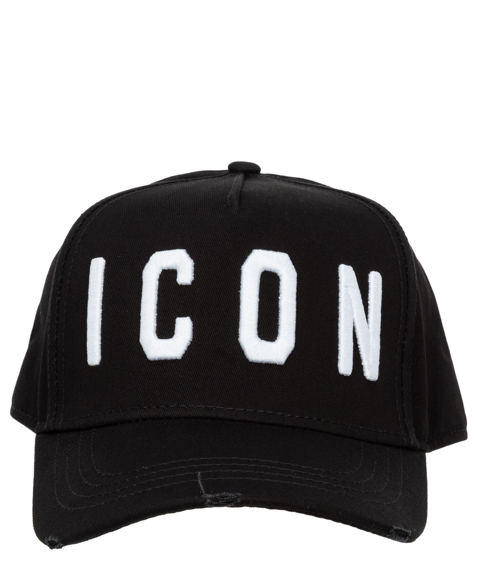DSquared² Icon Cotton Hat in Black for Men - Save 70% | Lyst
