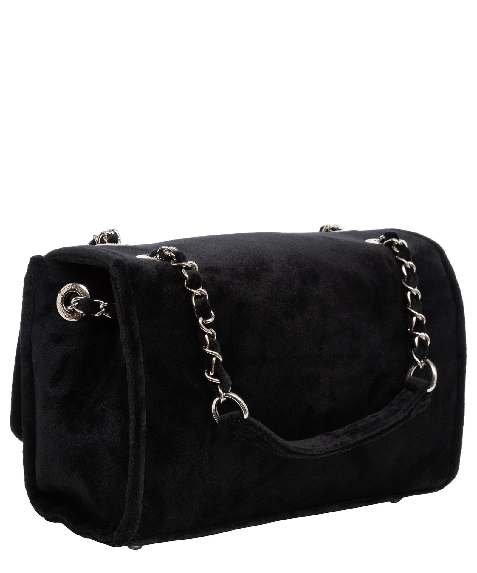 Juicy couture★ Iris チェーン ショルダー バッグ Juicy Couture Iris Shoulder Bag in Black | Lyst