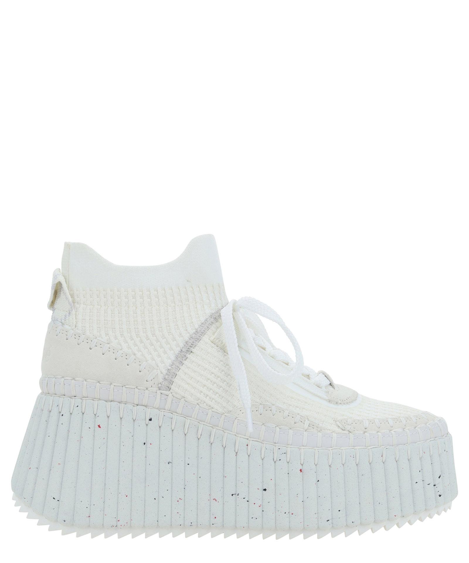 Chloé Nama Sneakers in White Lyst