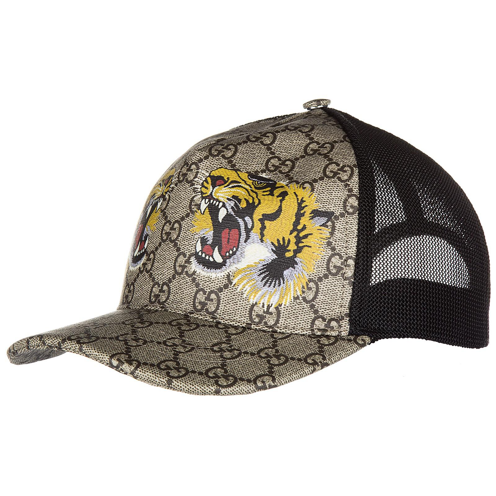 Cappellino da baseball GG Supreme con stampa tigre da Uomo di Gucci in  Neutro | Lyst