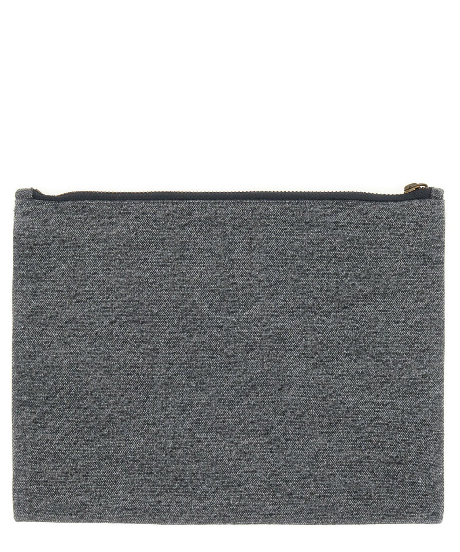 クラッチバッグ Isabel Marant Black Canvas Netia Pouch Isabel Marant Netia Pouch in Black | Lyst
