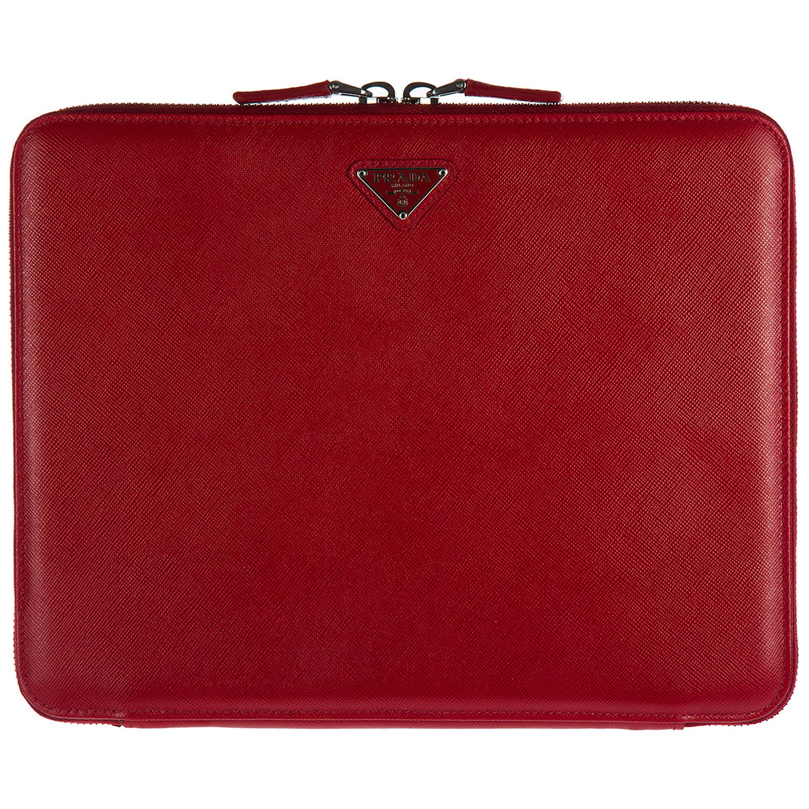 Prada Leather Smart Cover Case Custodia New Ipad Apple 3 4 Air in Red for  Men - Lyst