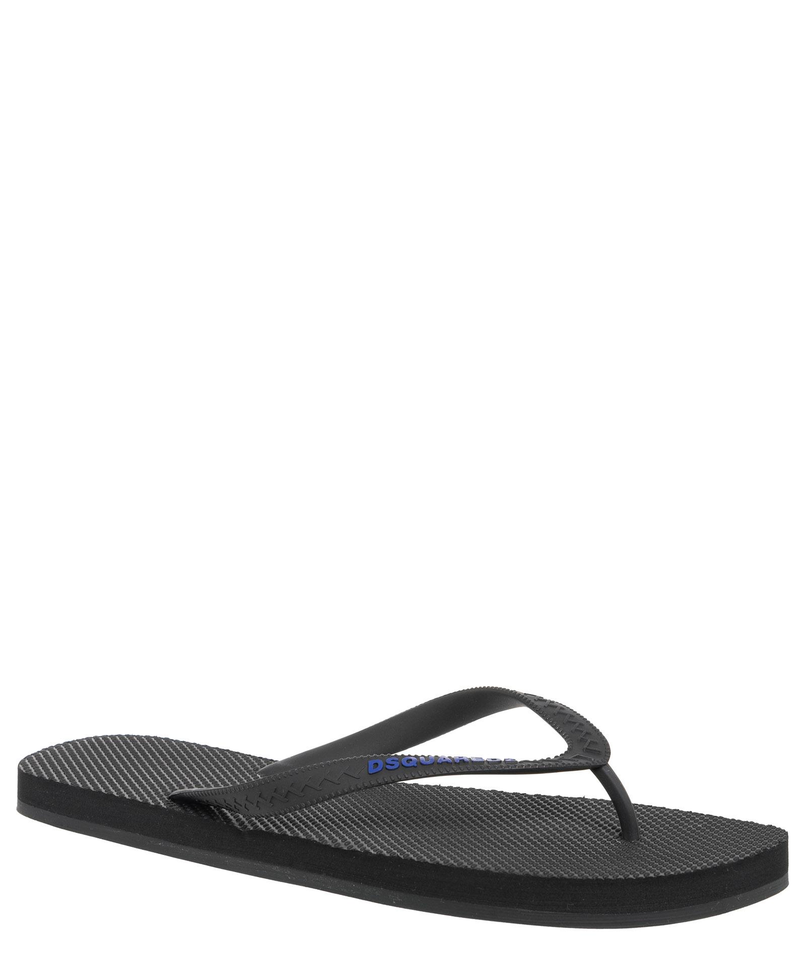 サンダル D SQUARED2 RUBBER THONG SANDAL DSquared² Sandals and Slides for Men | Online Sale up to 77