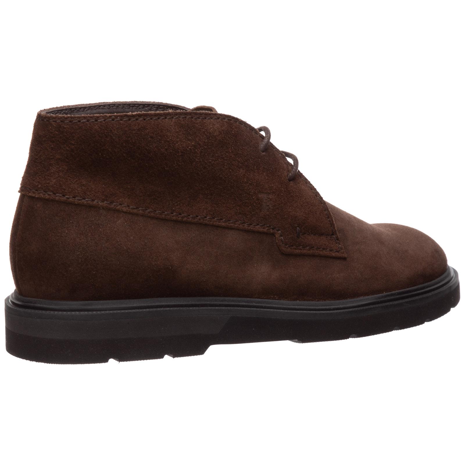 Tod's Suede Desert Boots Lace Up Ankle Boots in Brown for Men | Lyst
