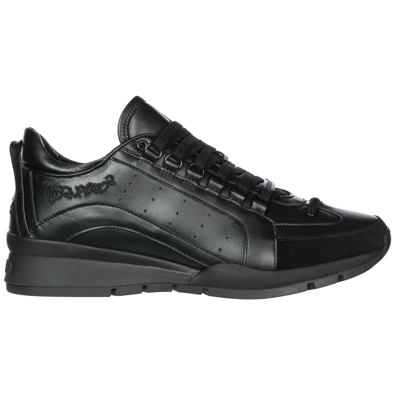 black dsquared trainers