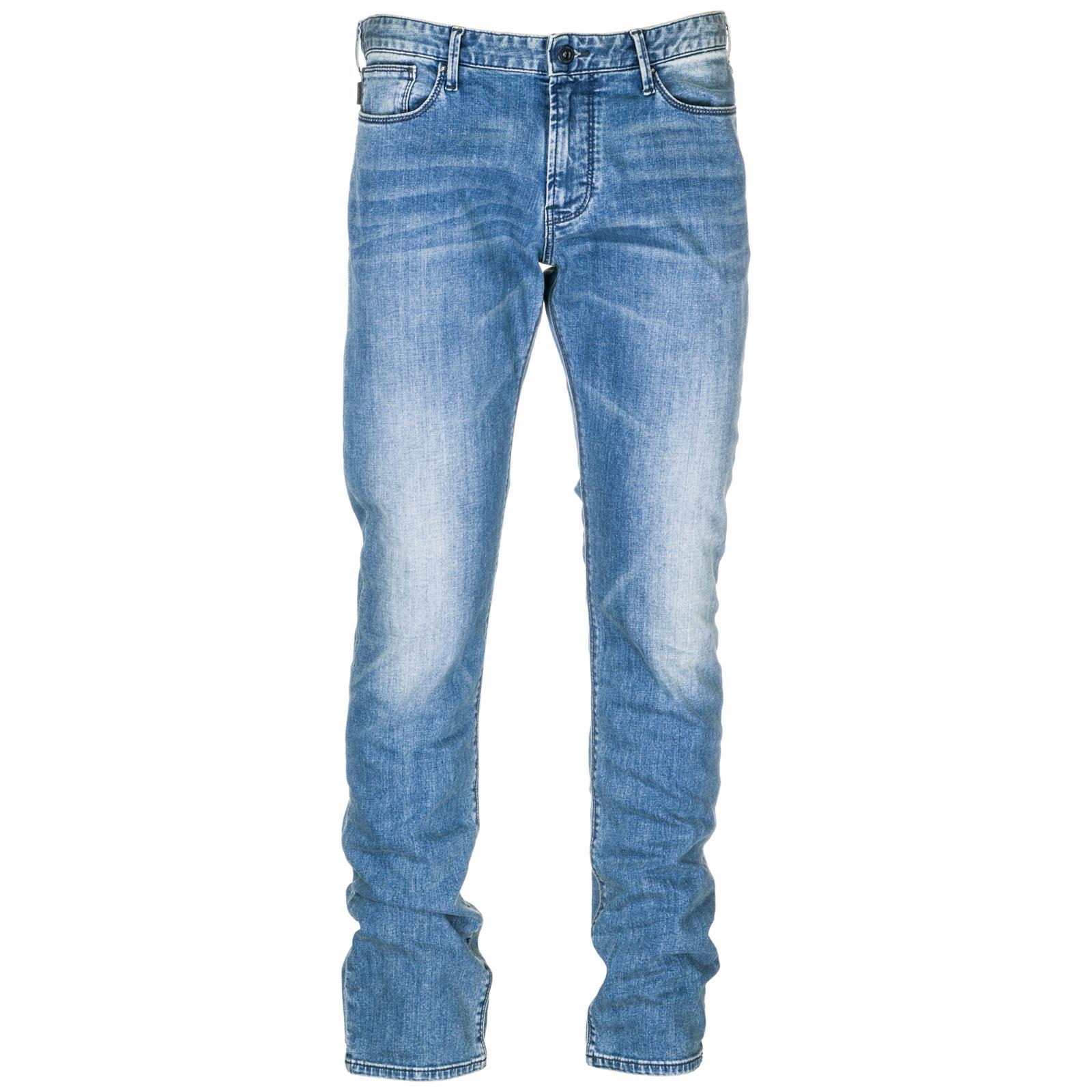 Emporio Armani Denim Jeans Uomo in Blue for Men | Lyst Australia