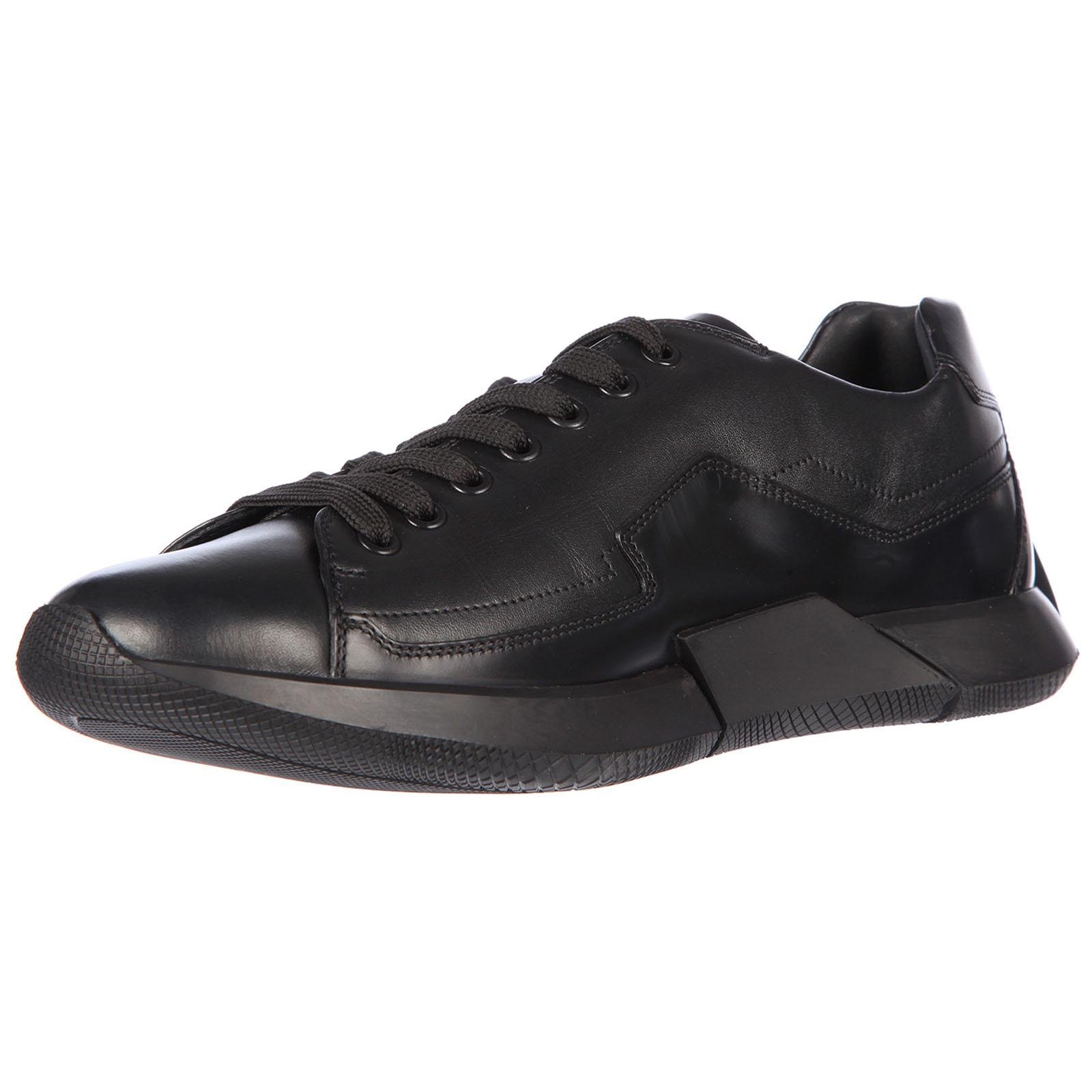 leather sneakers prada