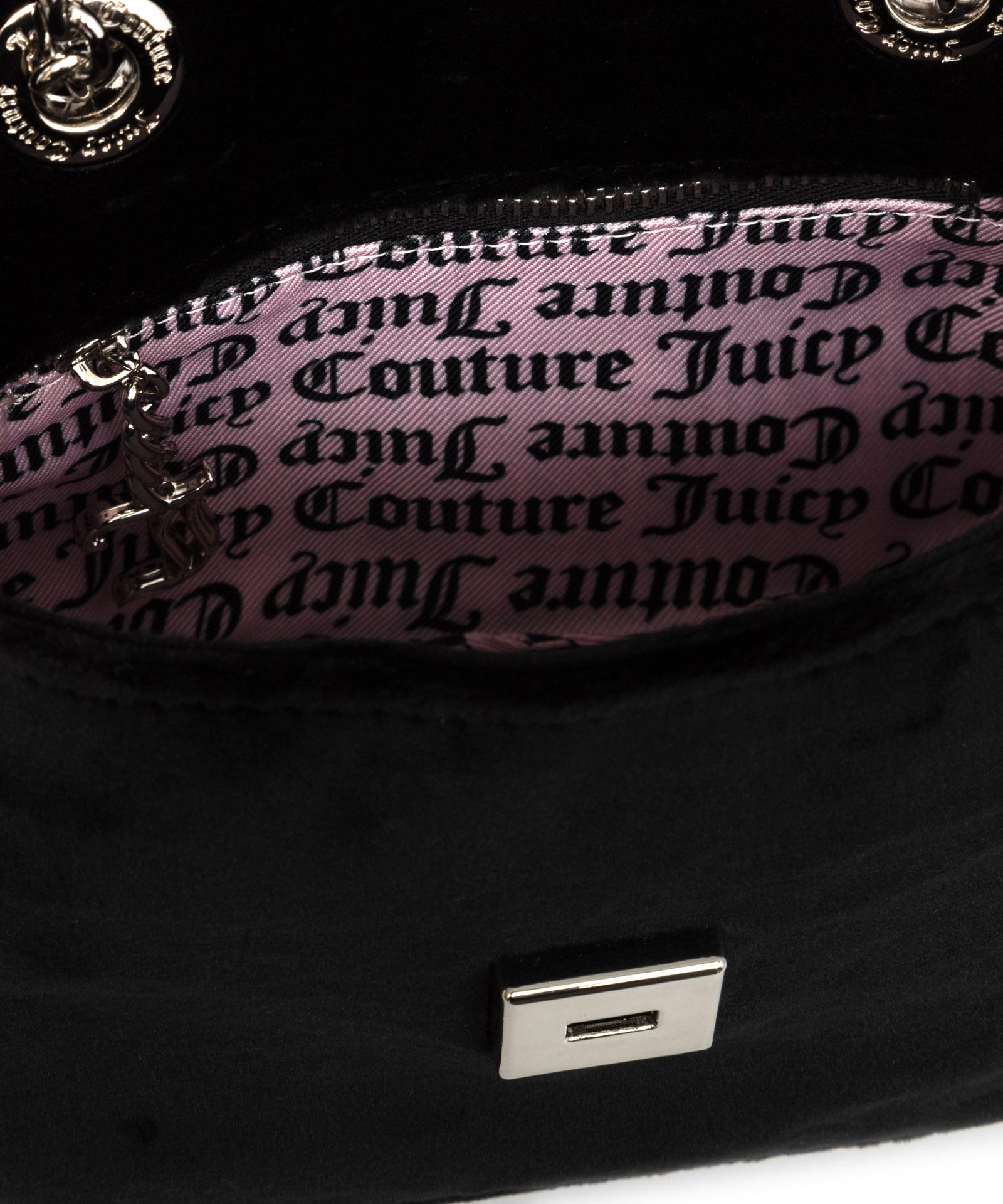 Juicy Couture Kimberly Small Shoulder Bag in Black | Lyst