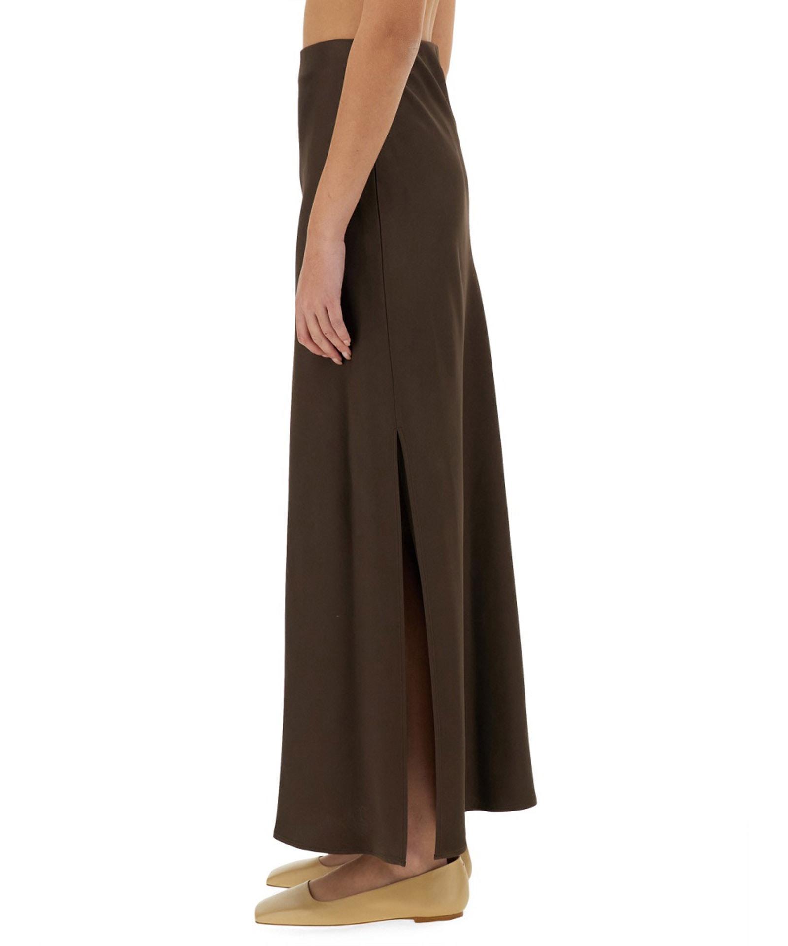 スカート BRUNELLO CUCINELLI 'Fluid-Bias Cut' skirt Bias-cut skirt for Woman in Moonlight | Brunello Cucinelli