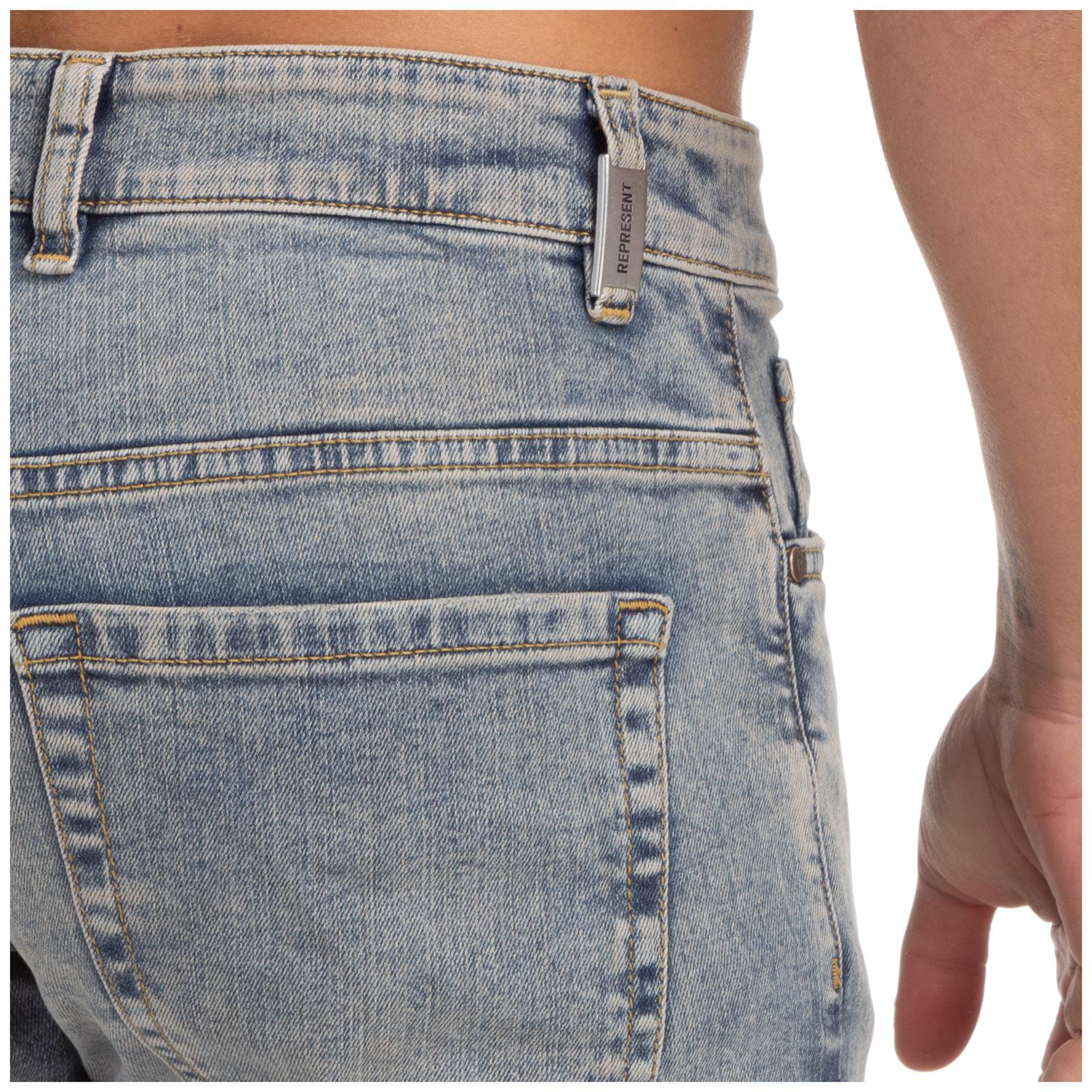 Represent Jeans Denim Destroyer in Blue 