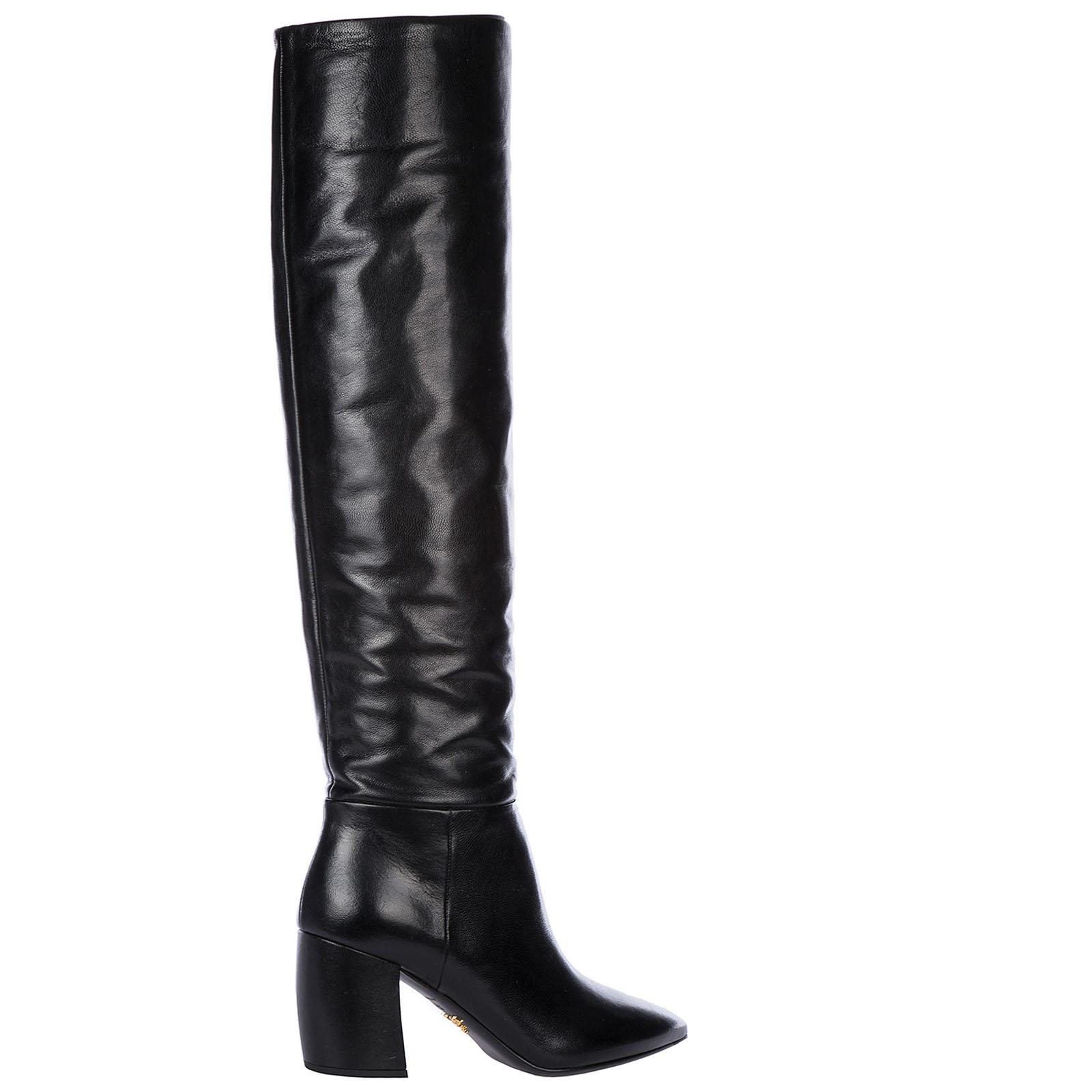 prada boot heels