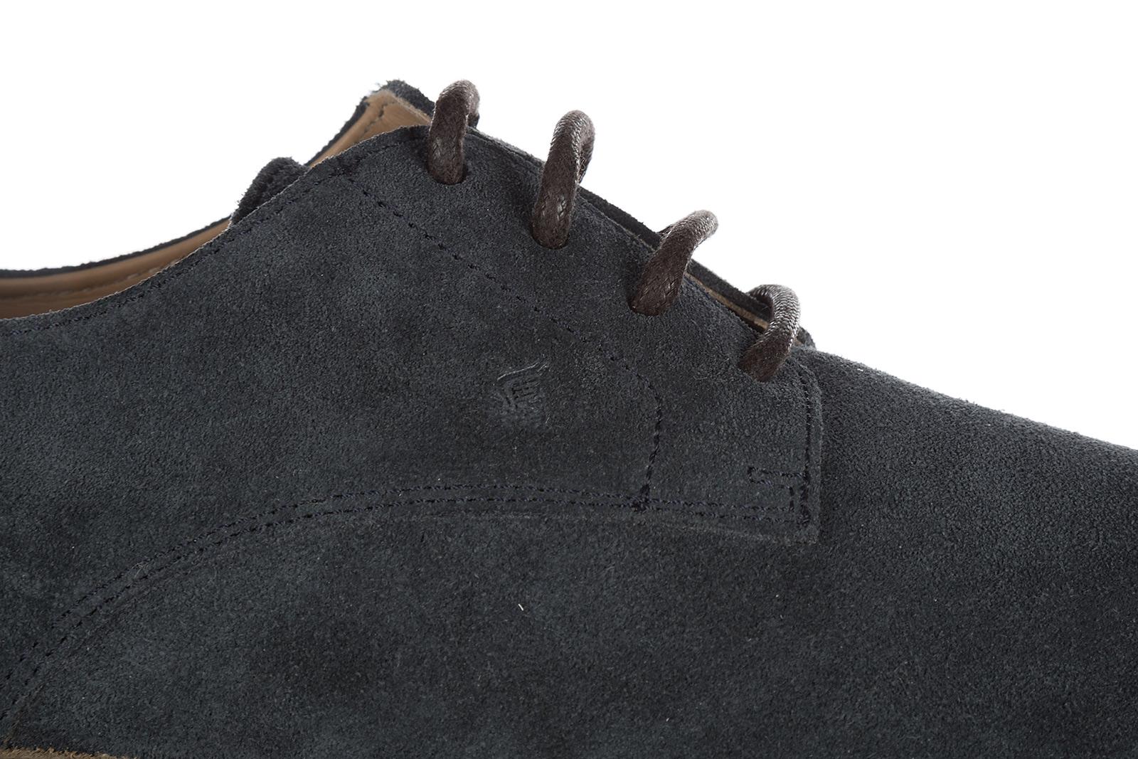 Hogan Classic Suede Lace Up Laced Formal Shoes H322 Derby