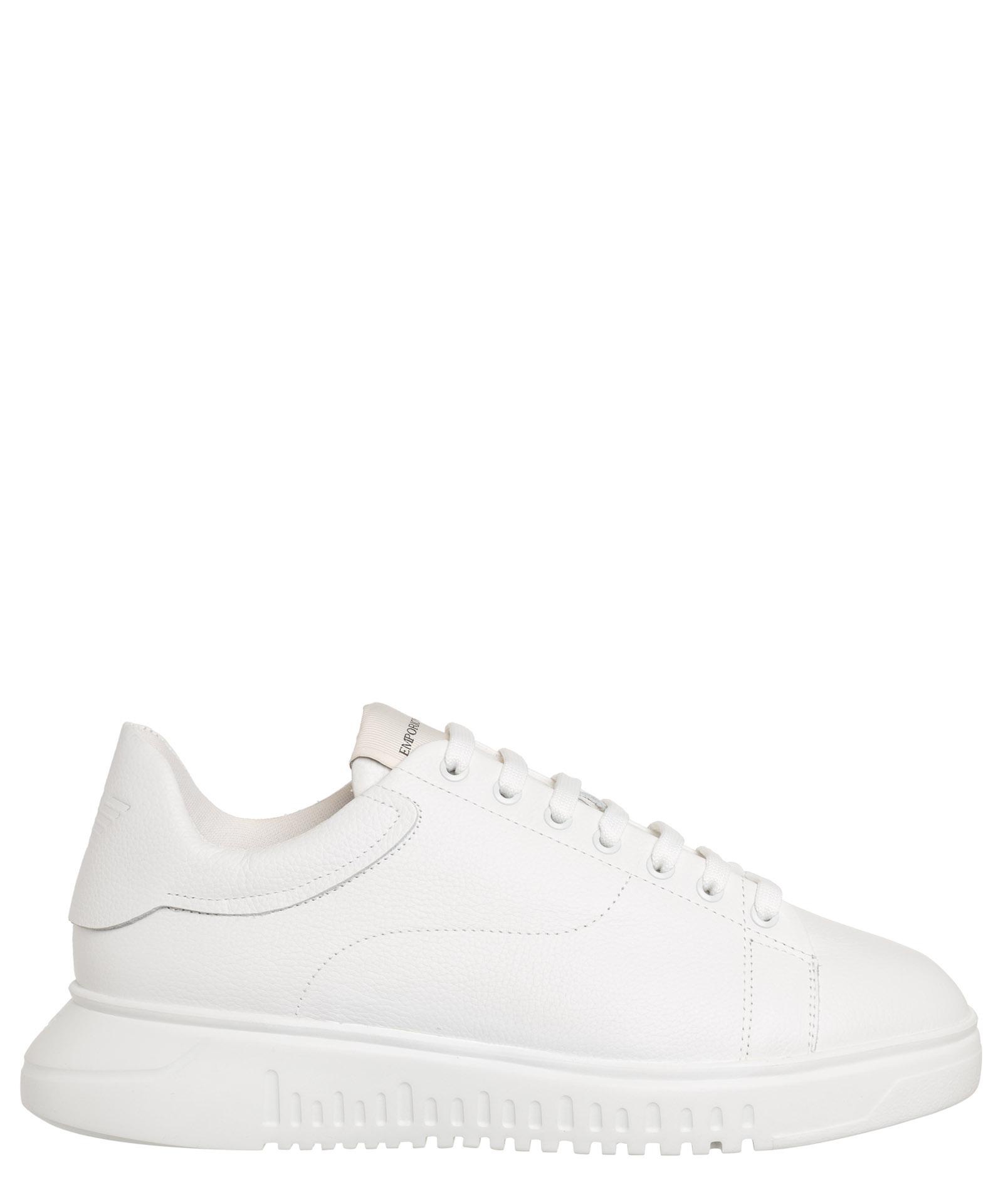 Emporio Armani Sneakers in White for Men | Lyst