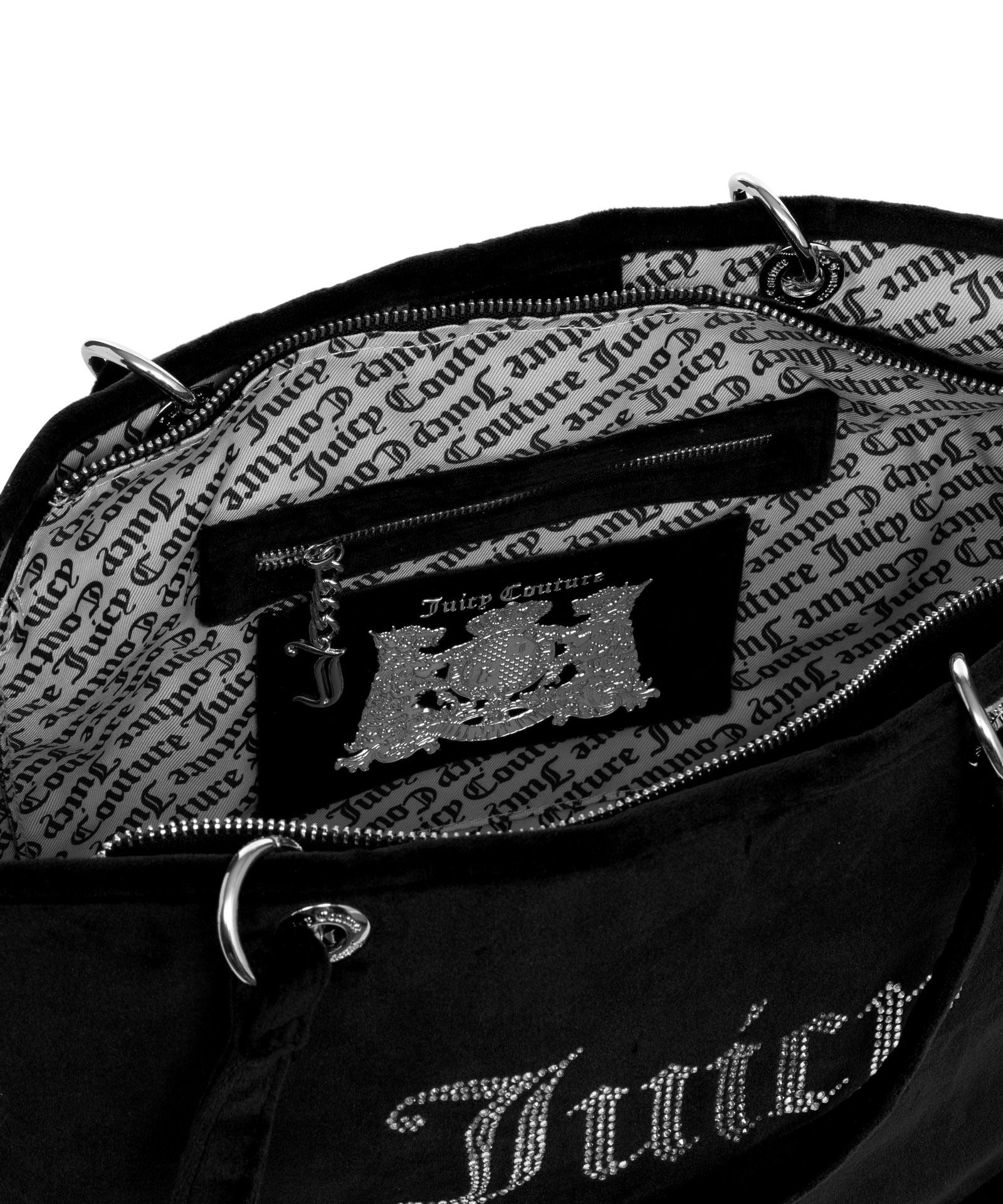 【JUICY COUTURE】Kimberly ロゴ スタッズ トートバッグ L Juicy Couture Kimberly Large Tote Bag in Black | Lyst