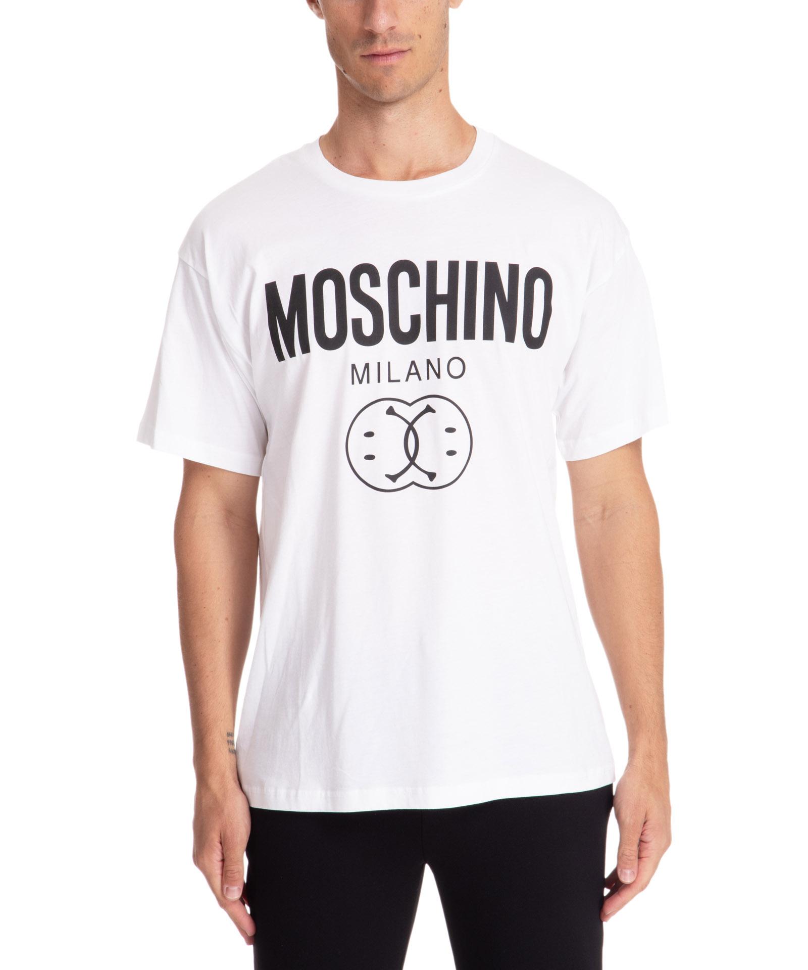 Tシャツ・カットソー Moschino FW25 Moschino Smile T-Shirt (252EV0717 5541 1027) Smile T-Shirt (MOSCHINO/Tシャツ・カットソー) | MOSCHINO