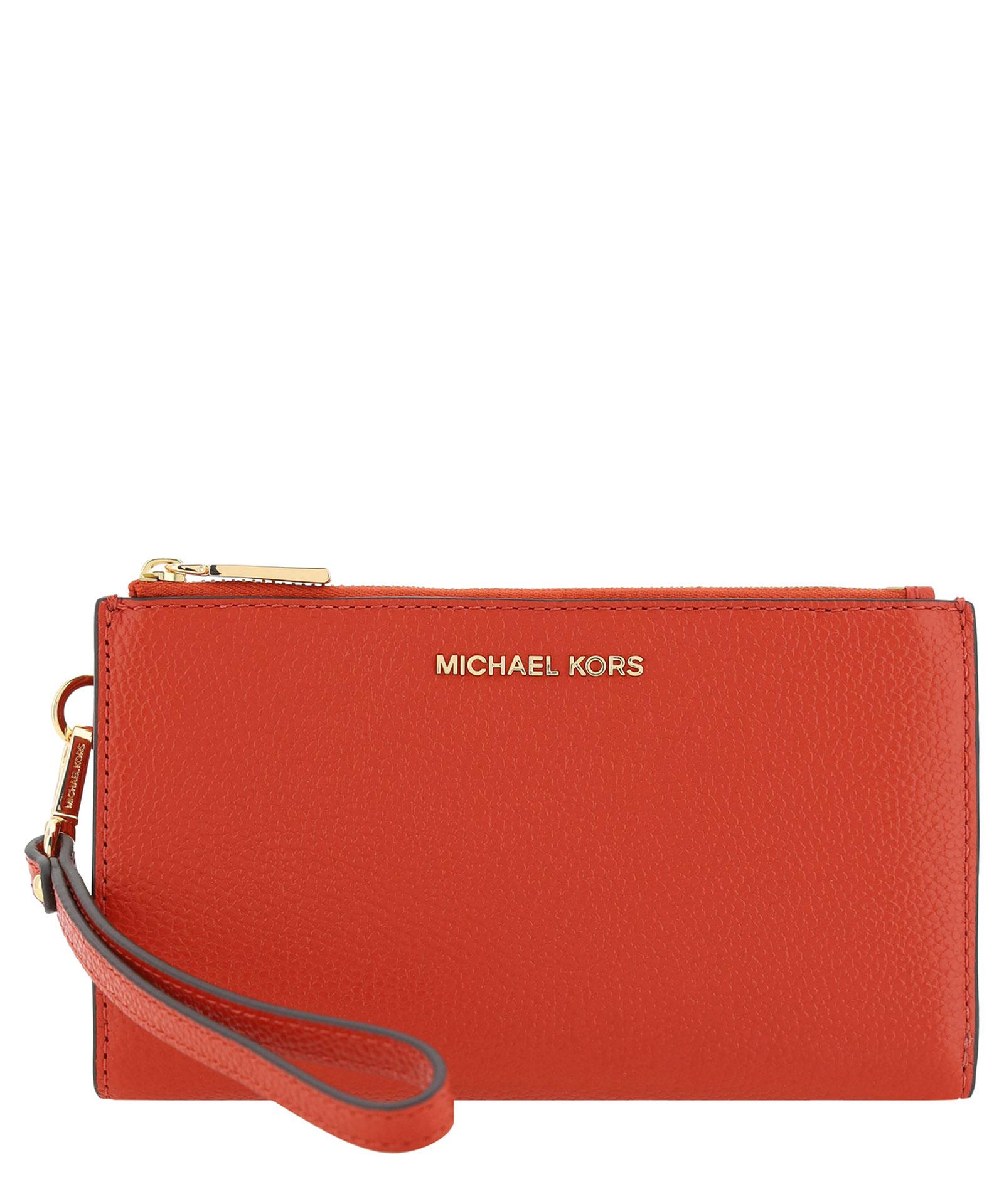 Red wallet michael kors online