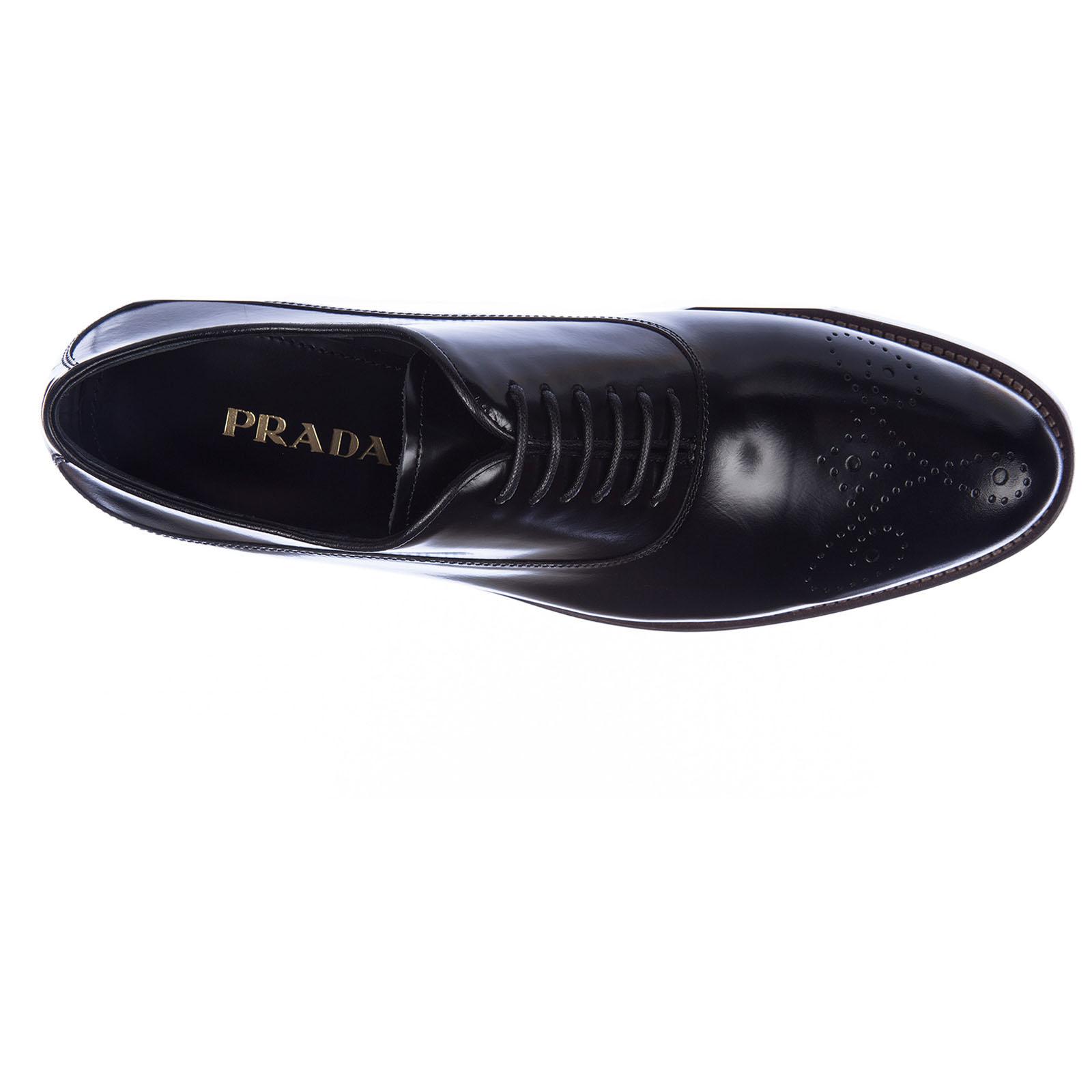 prada classic lace up sneakers