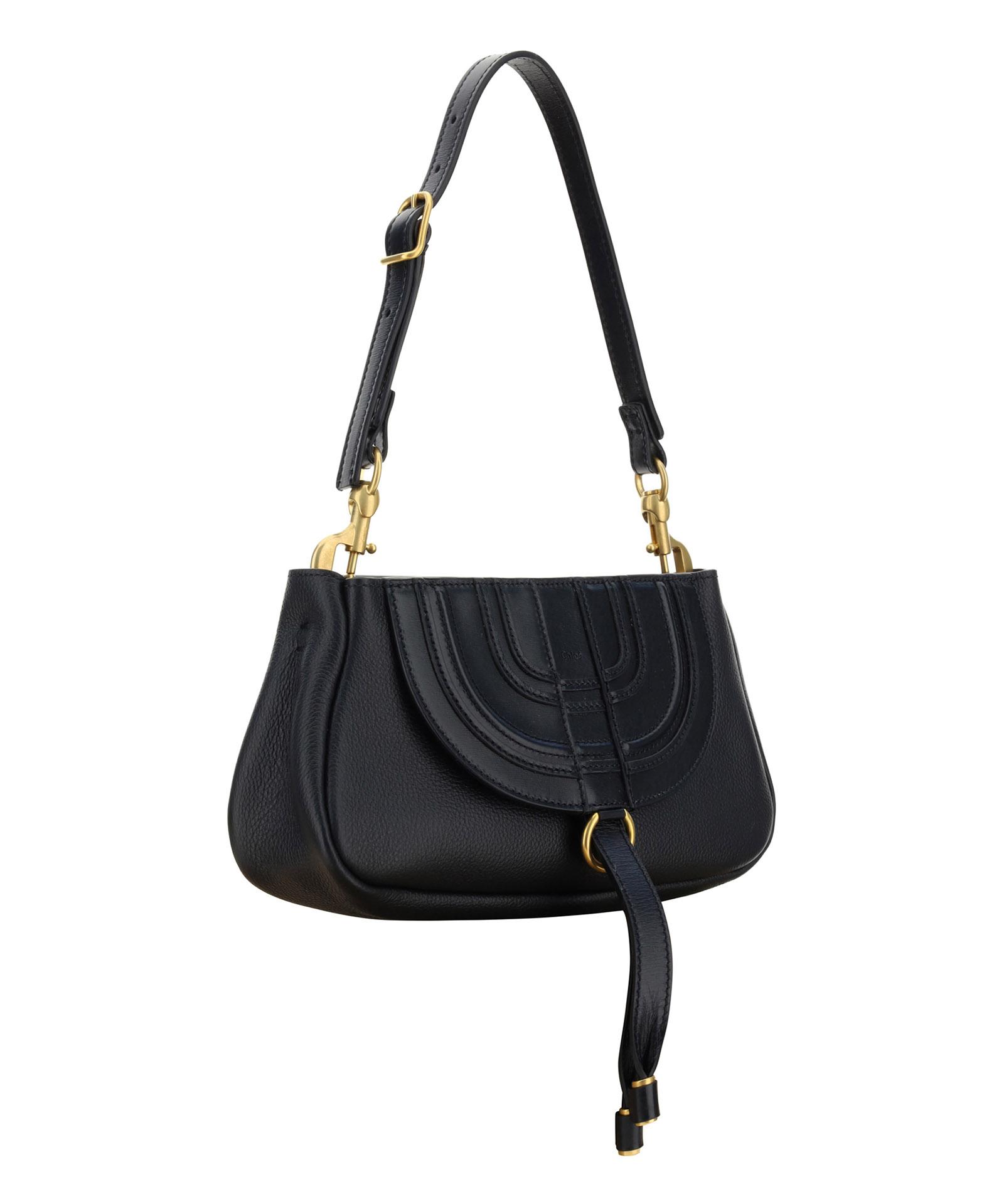 Chloé Women's 'marcie' Shoulder Bag - Black - Shoulder Bags