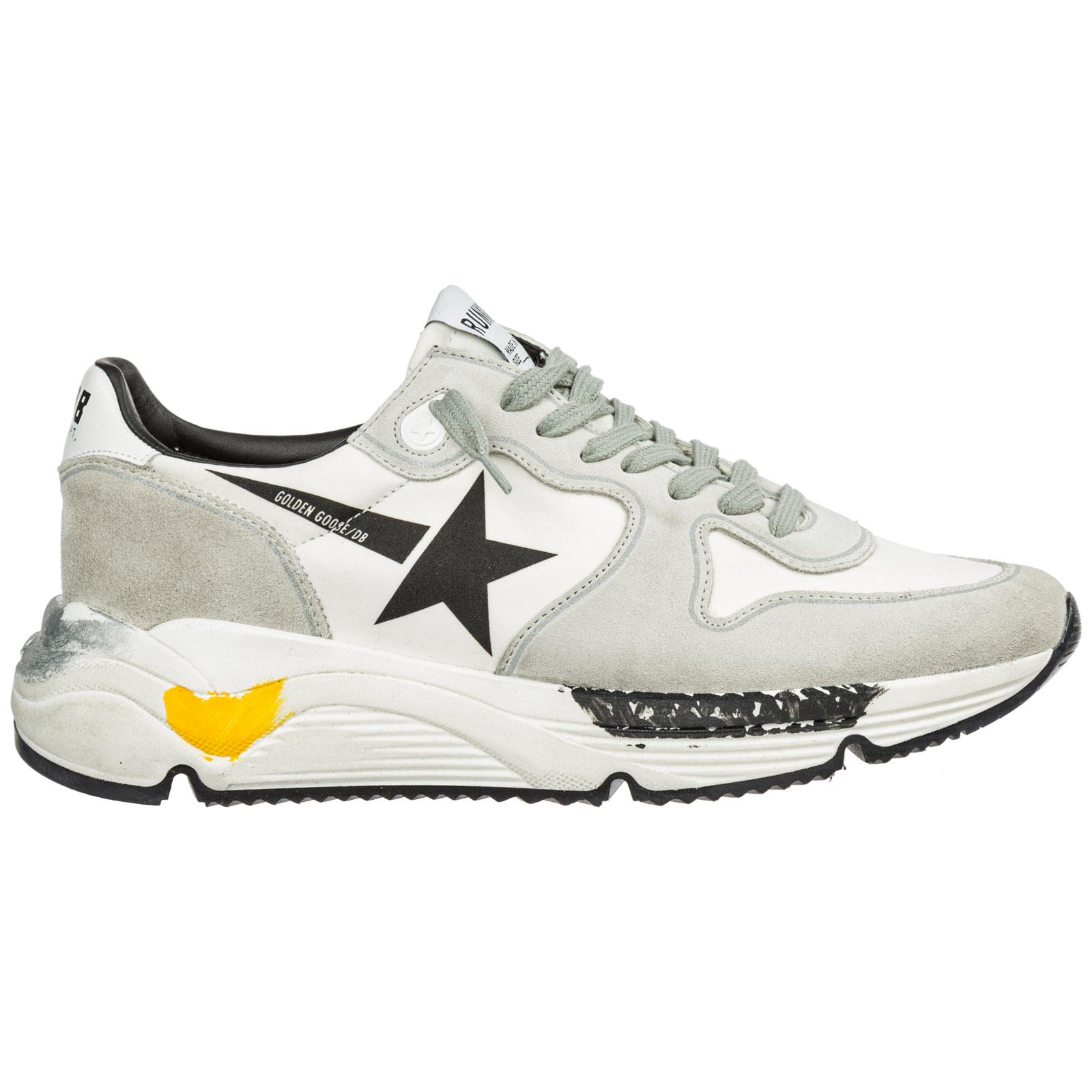 Golden Goose Deluxe Brand Rubber Running Sole Low-top Sneakers in White ...